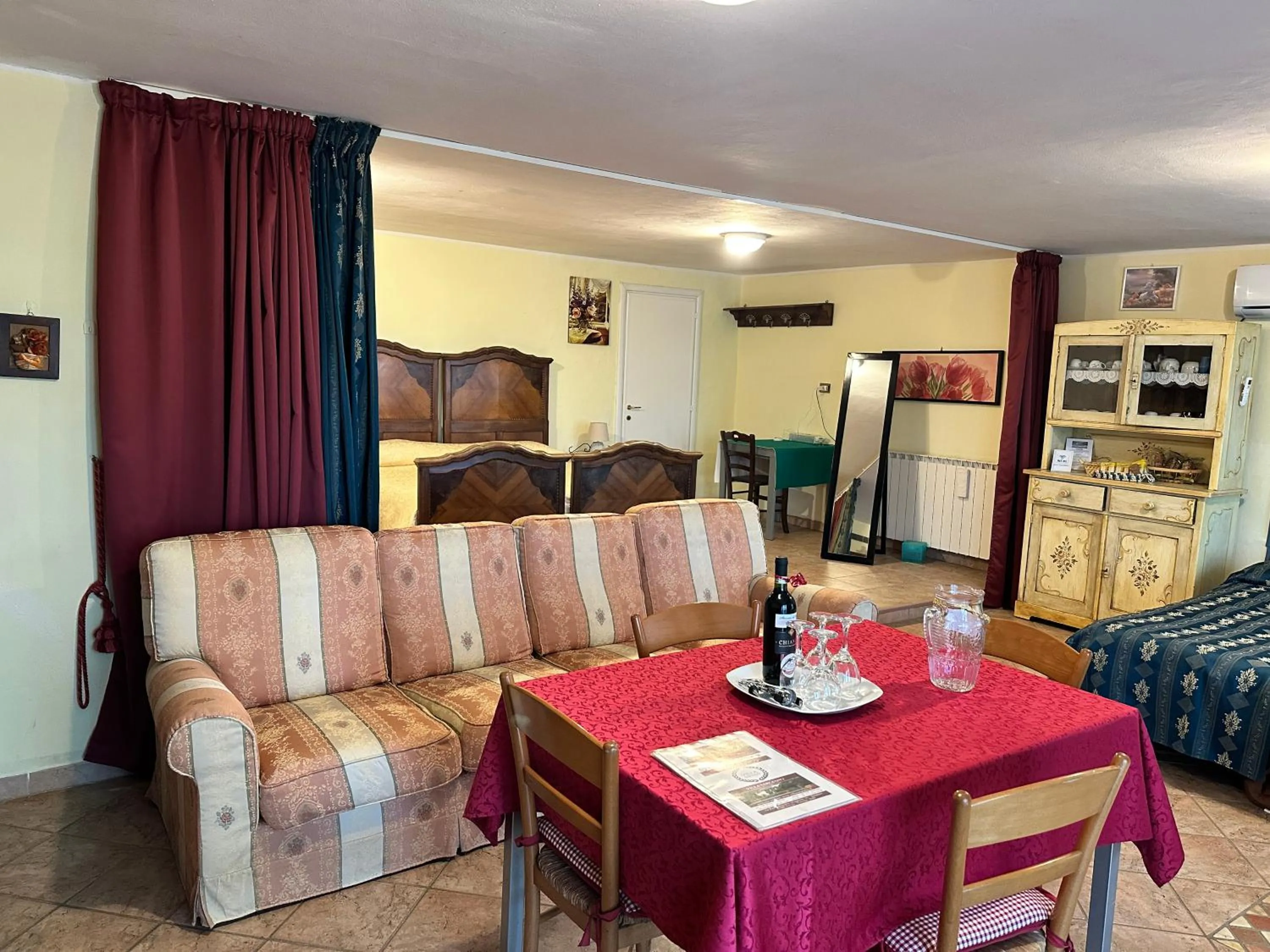 Living room in Villa Sargiano
