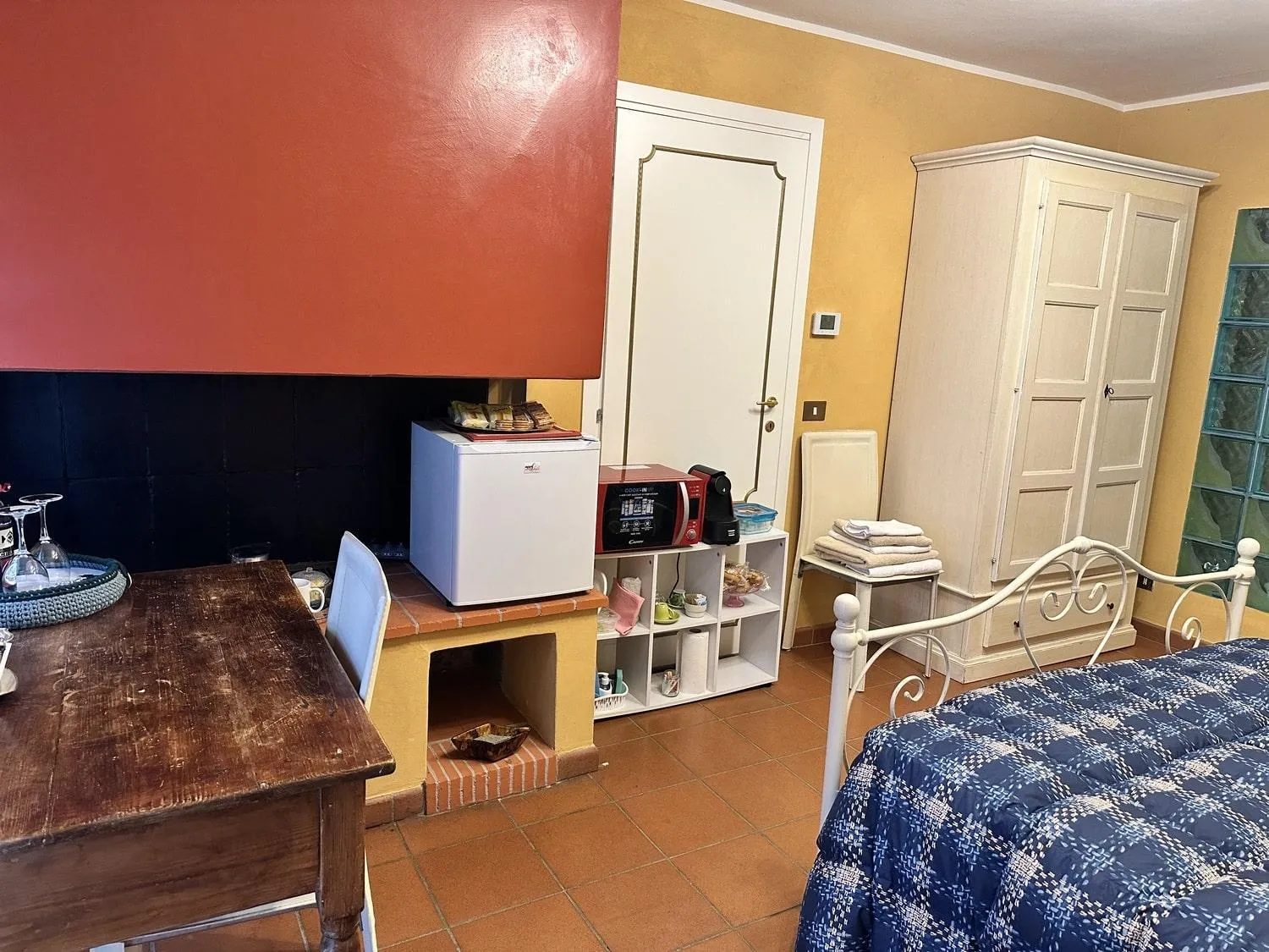 Coffee/tea facilities, Bed in Villa Sargiano