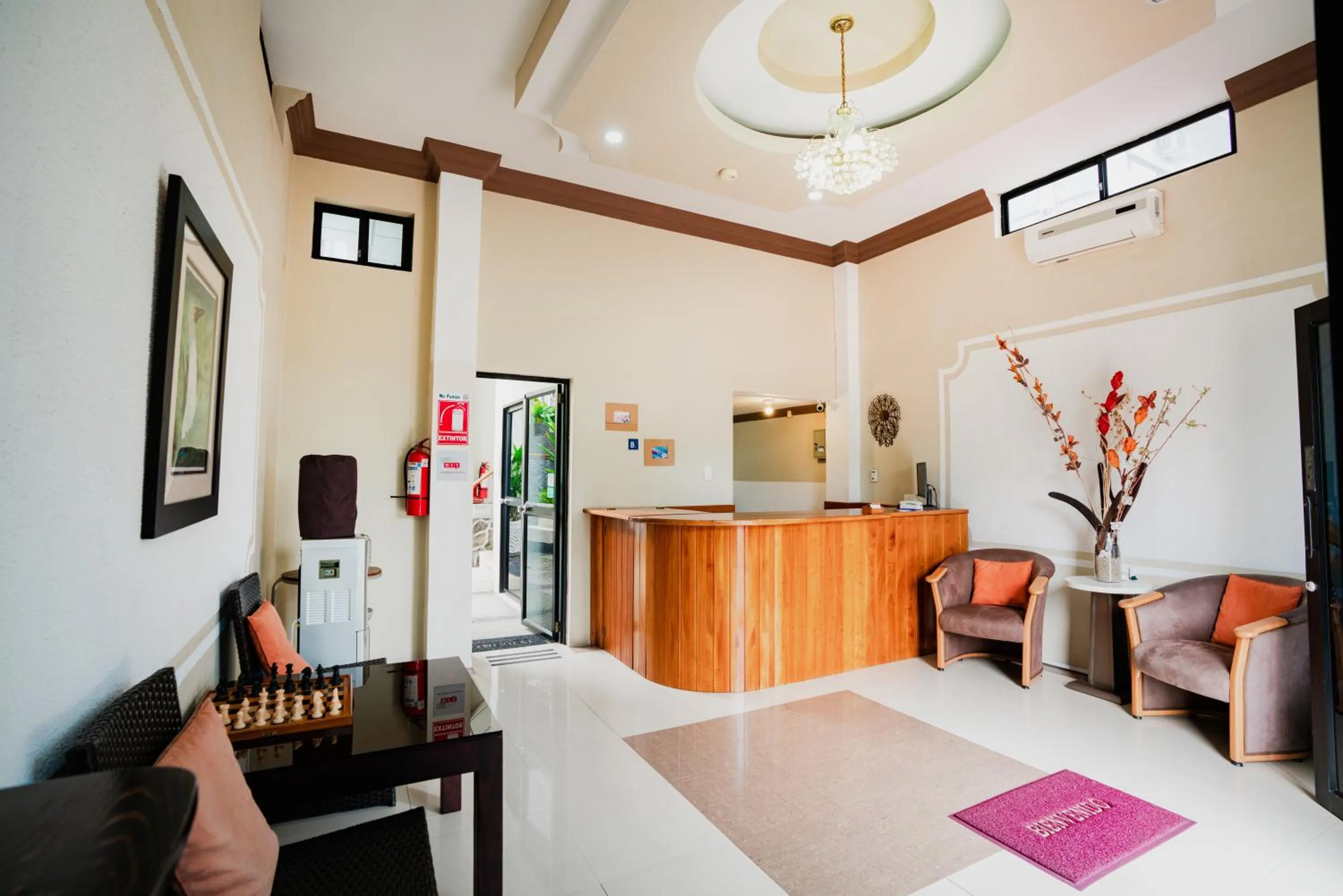 Lobby or reception in Hotel Palace Galapagos