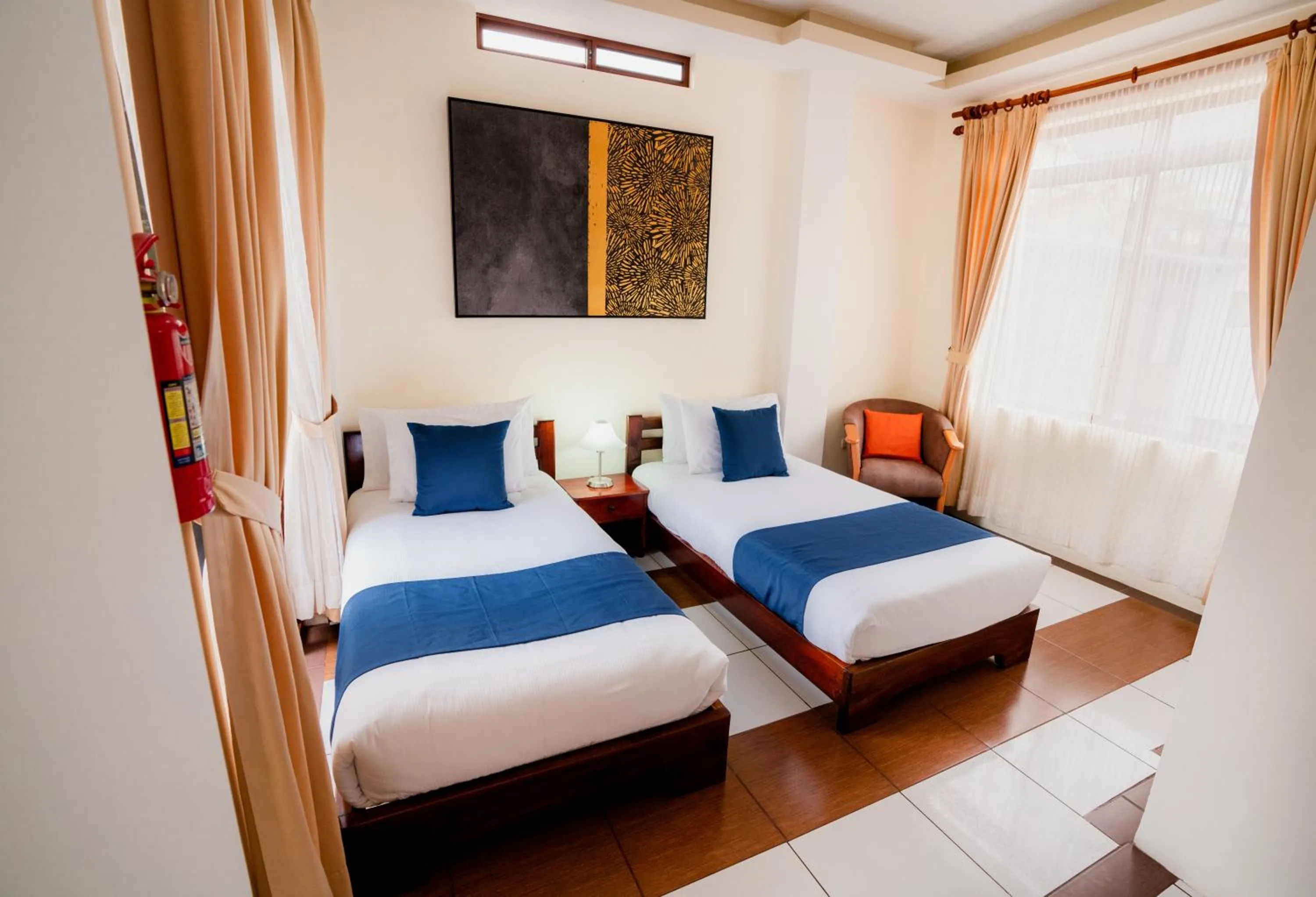 Bed in Hotel Palace Galapagos