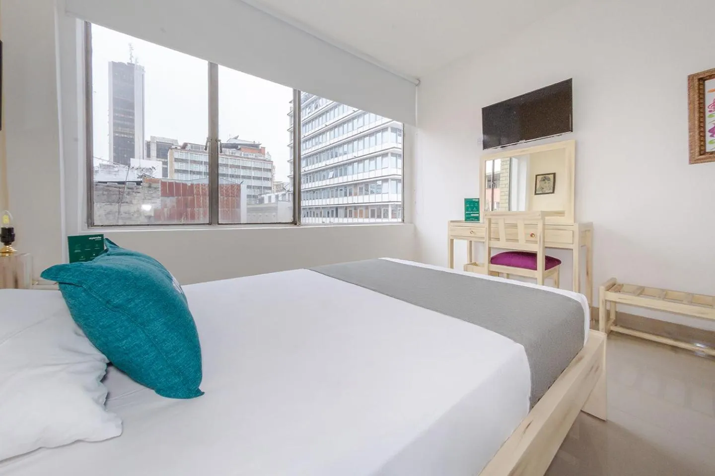 Bed in Hotel Ana Carolina