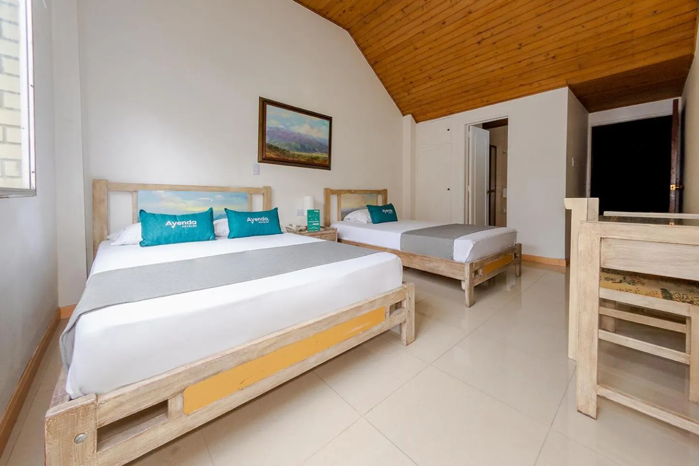 Bed in Hotel Ana Carolina