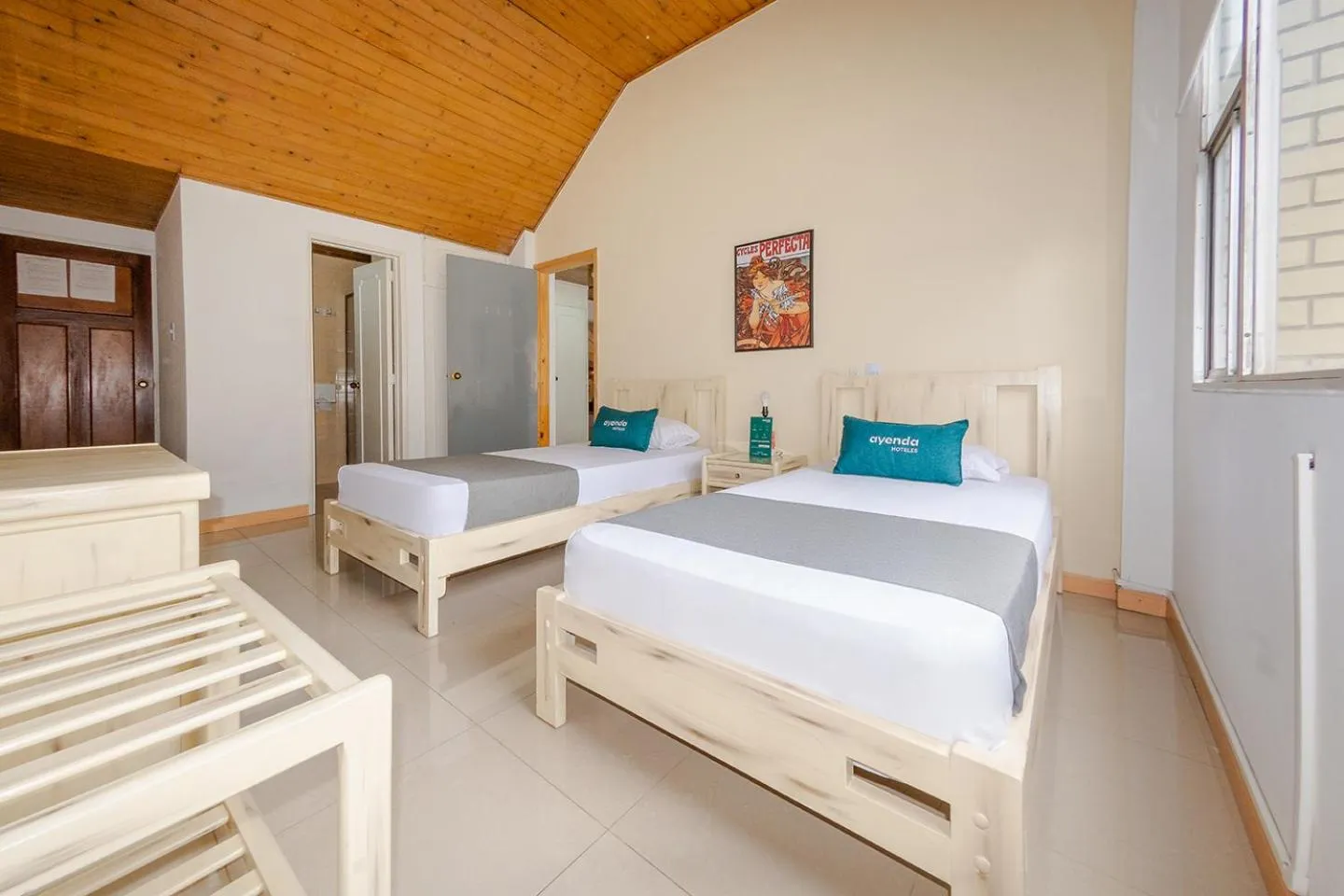 Bed in Hotel Ana Carolina