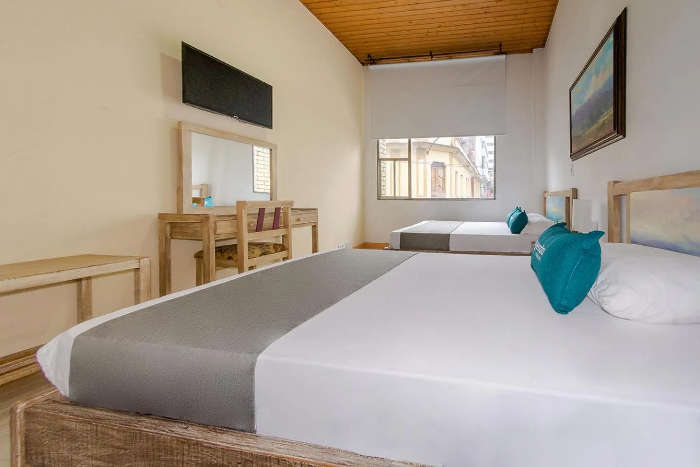 Bed in Hotel Ana Carolina