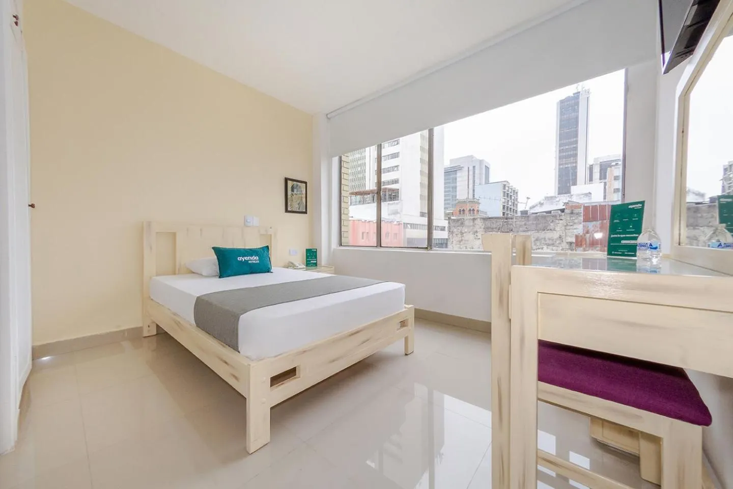 Bed in Hotel Ana Carolina