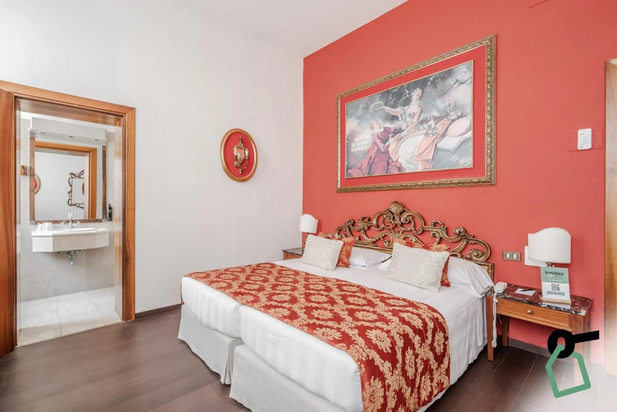 Photo of the whole room, Bed in HOTIDAY Room Collection - Venezia Santa Lucia