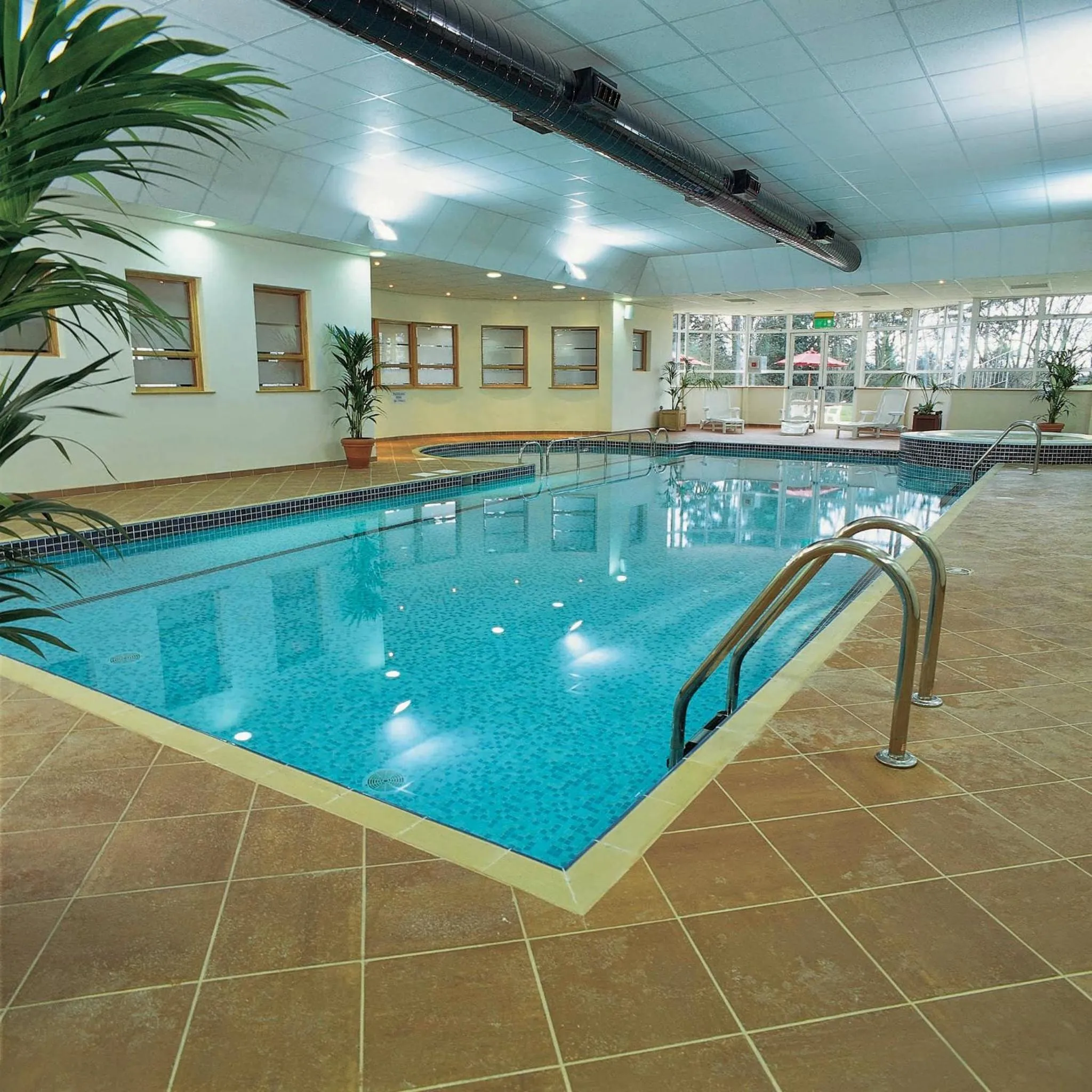 Swimming pool in Stourport Manor Hotel