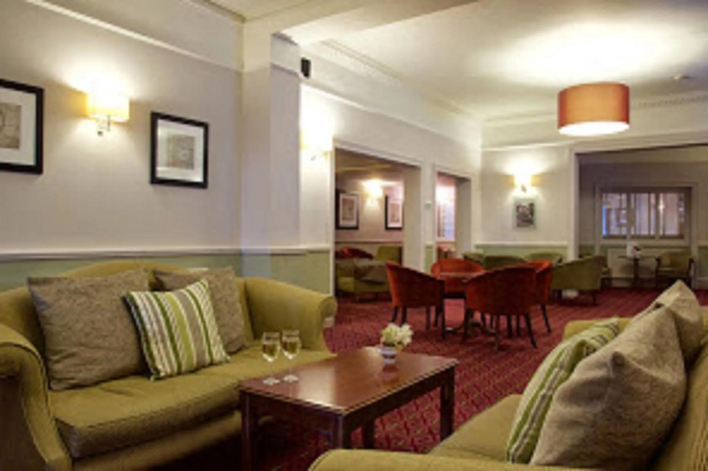 Lobby or reception in Stourport Manor Hotel