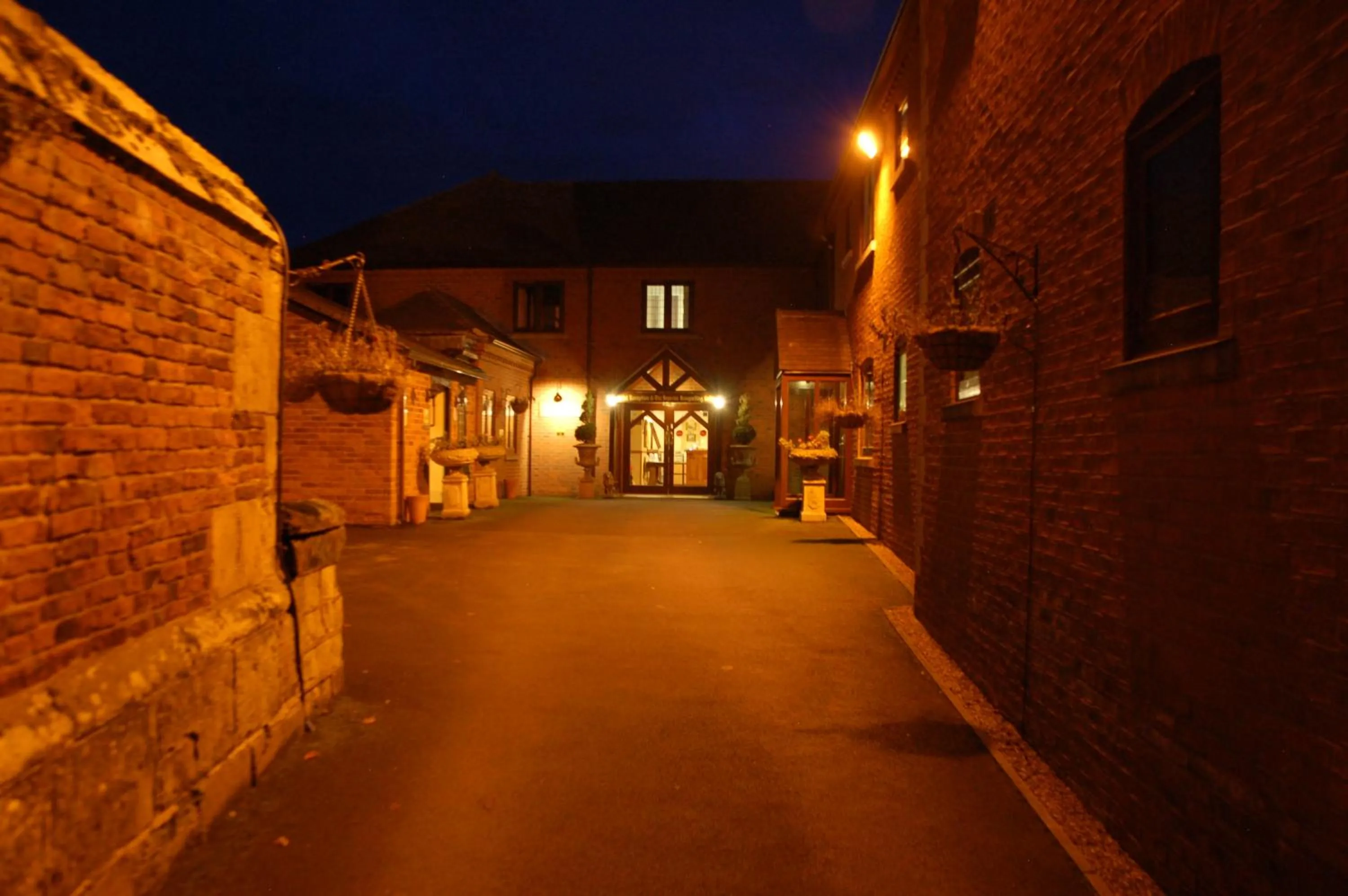 Property building in Albright Hussey Manor