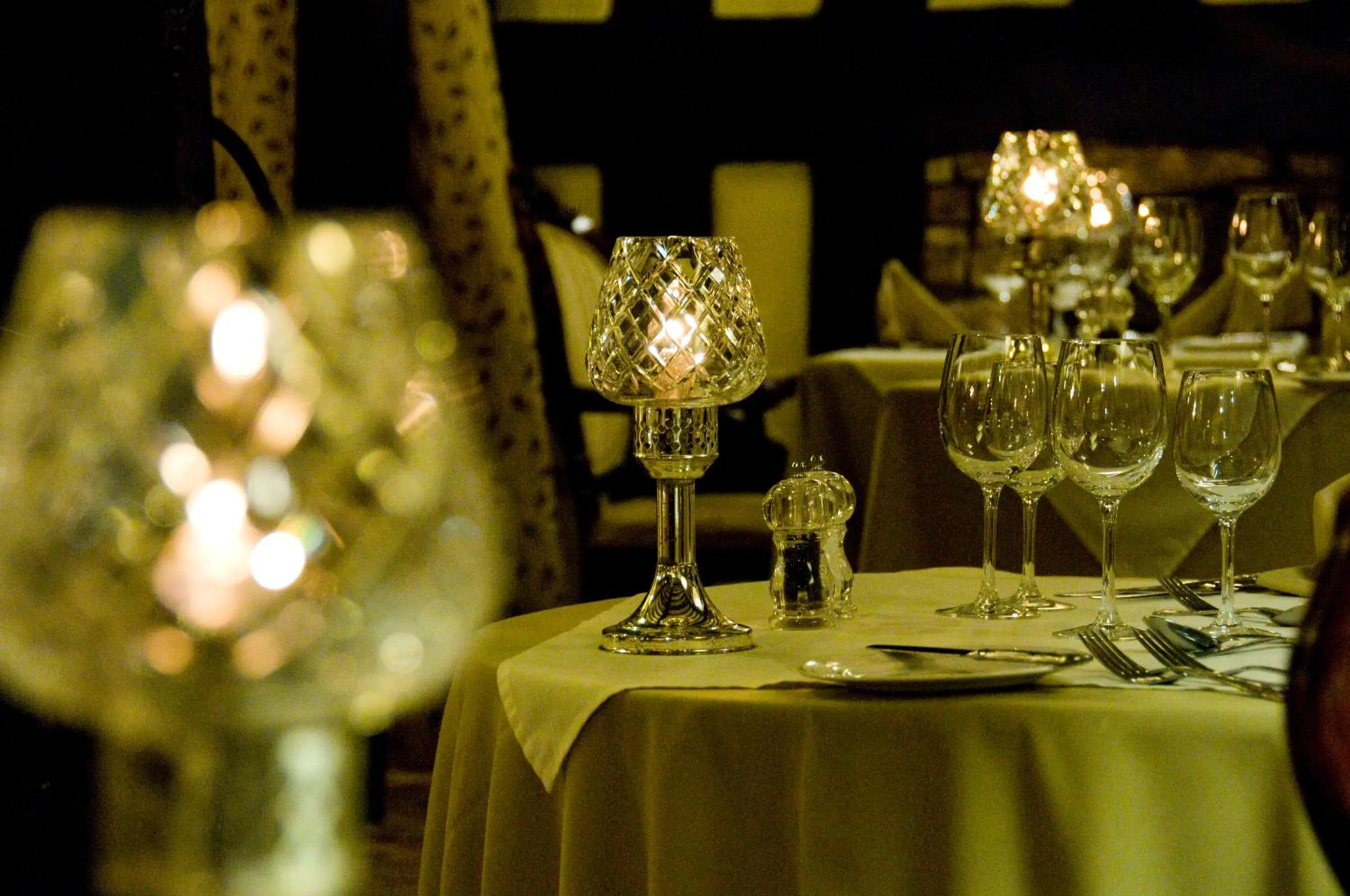 Food and drinks in Albright Hussey Manor