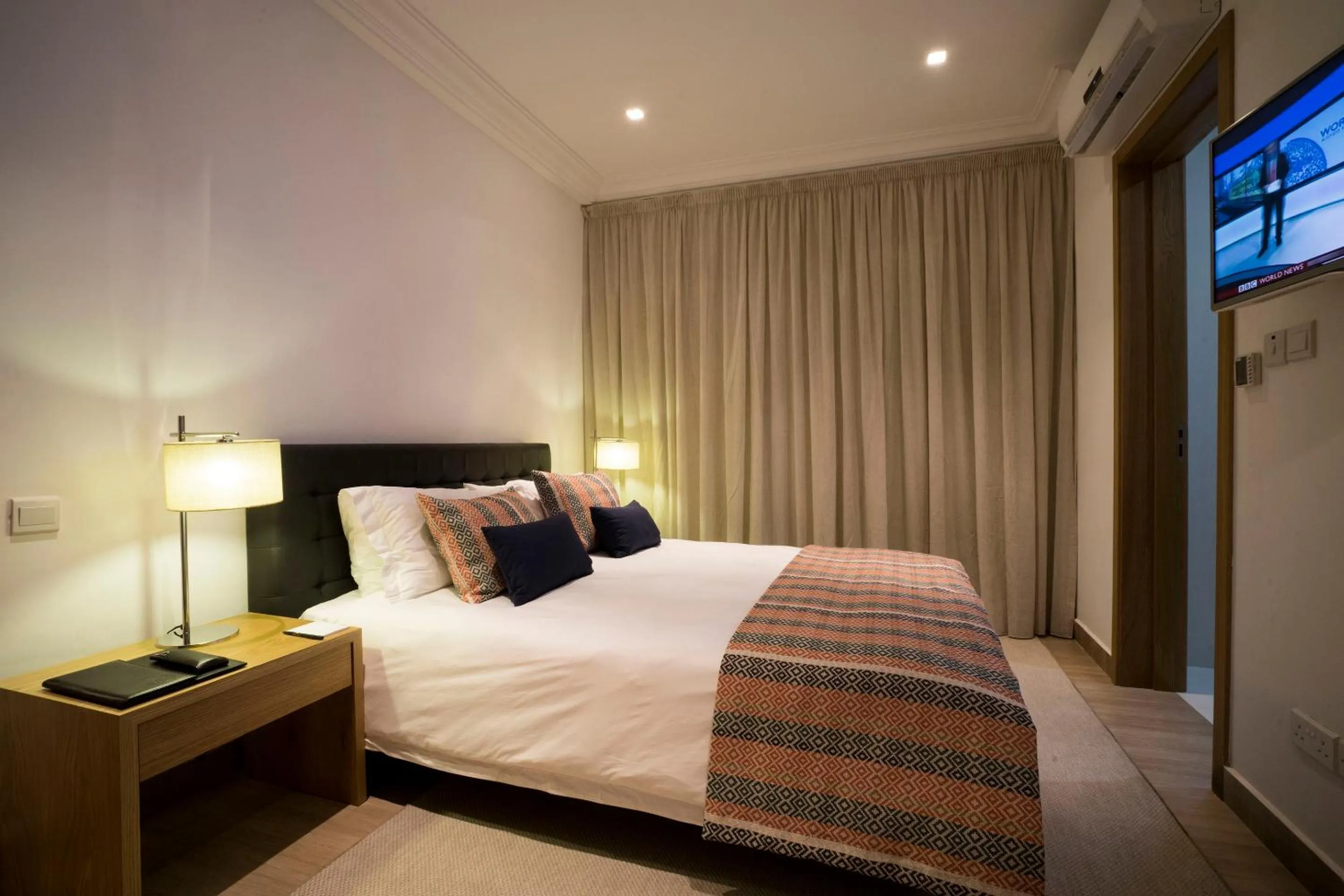 Bedroom, Bed in Fiesta Residences Boutique Hotel and Serviced Apartments.