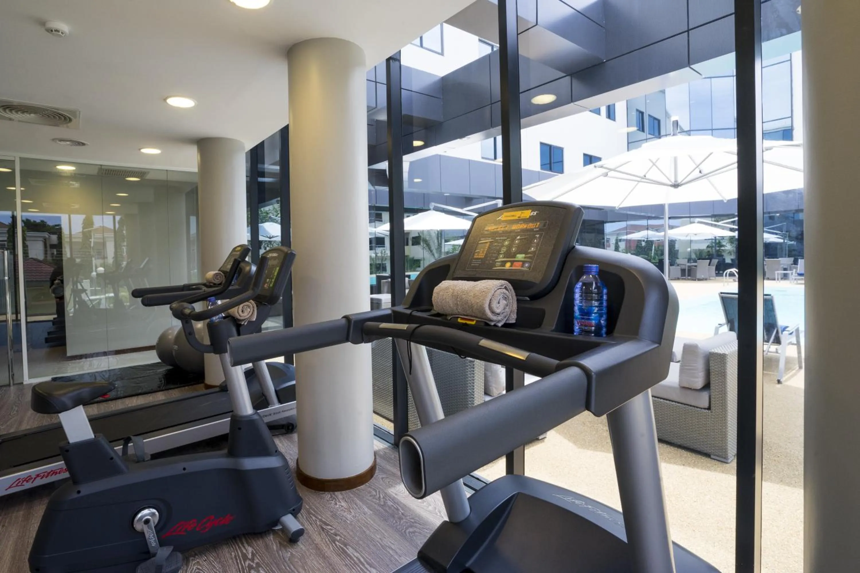 Fitness centre/facilities in Fiesta Residences Boutique Hotel and Serviced Apartments.