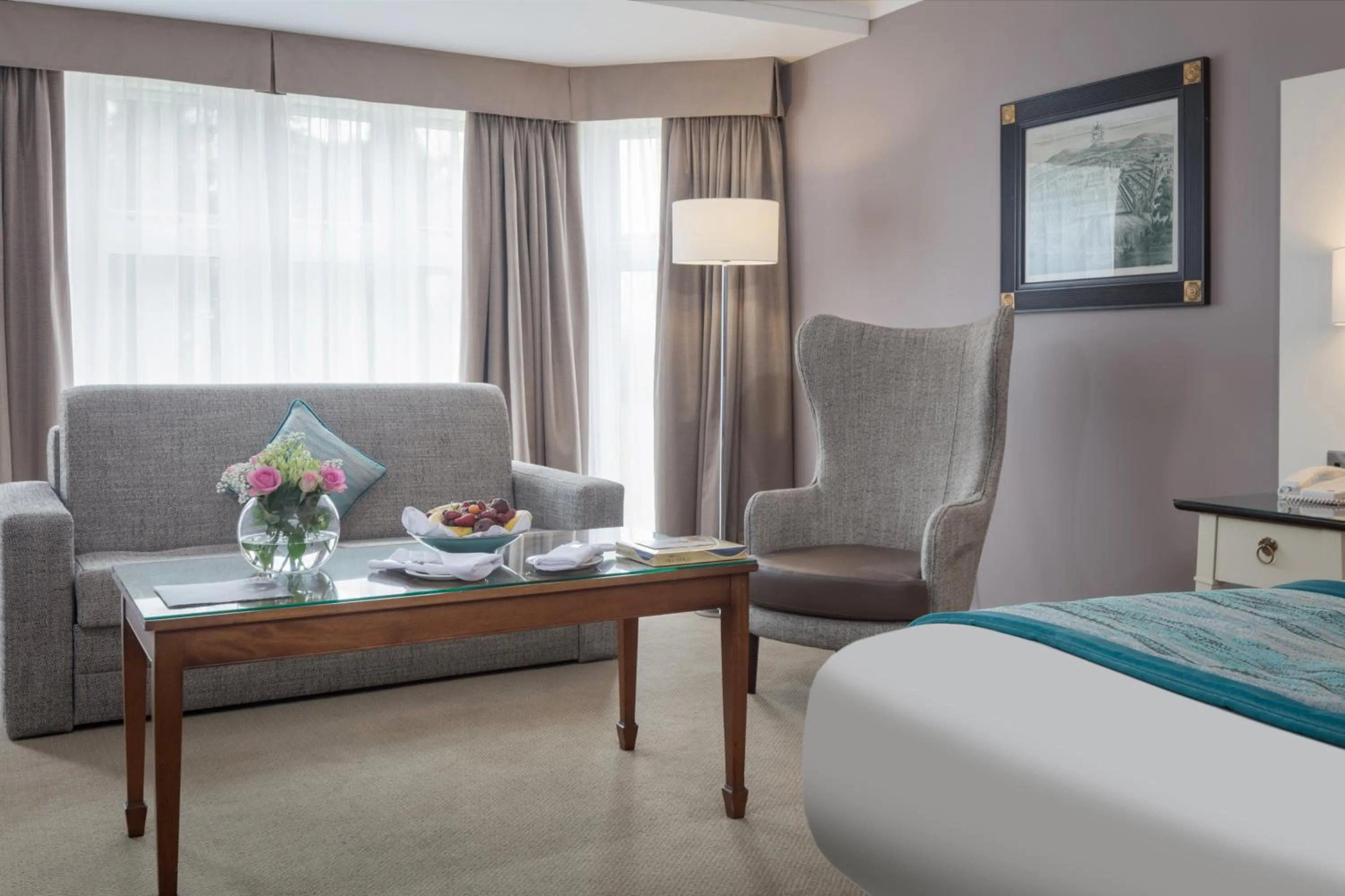 Bedroom, Bed in Albrighton Hall Hotel and Spa, a member of Radisson Individuals