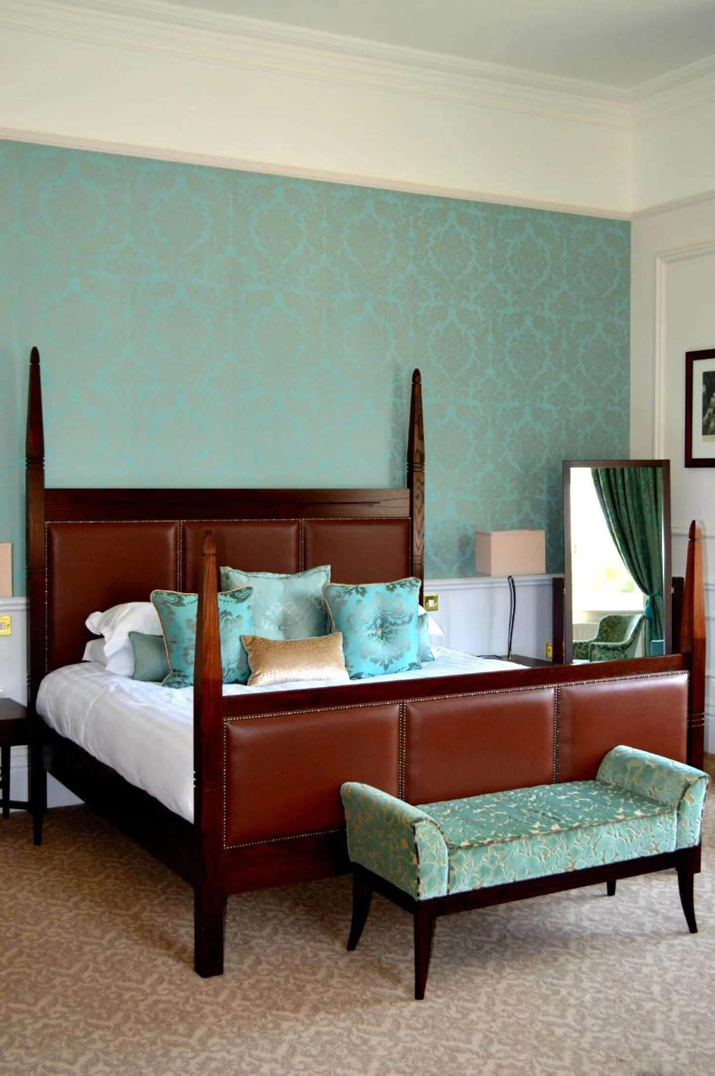 Bed in Albrighton Hall Hotel and Spa, a member of Radisson Individuals