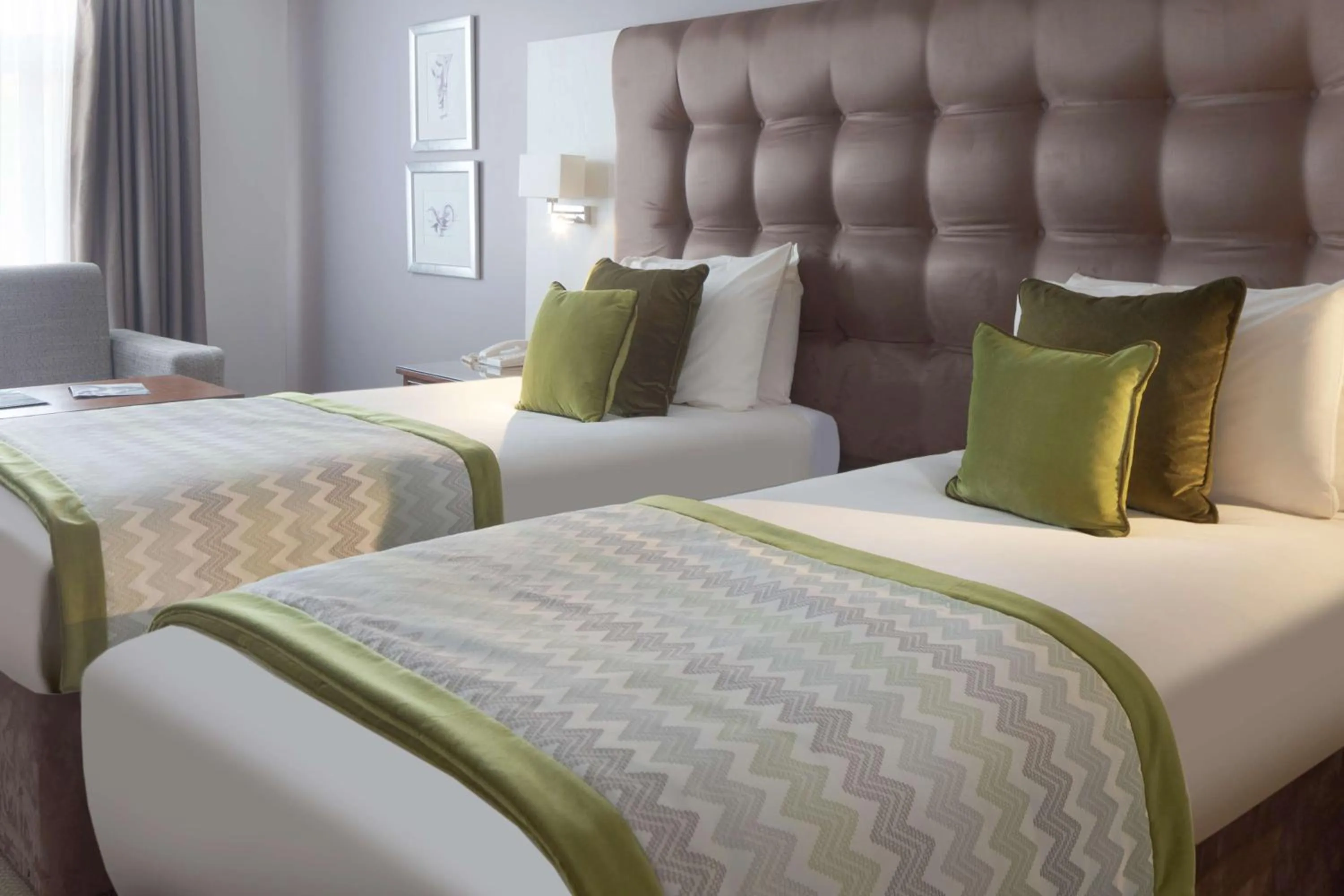 Bedroom, Bed in Albrighton Hall Hotel and Spa, a member of Radisson Individuals