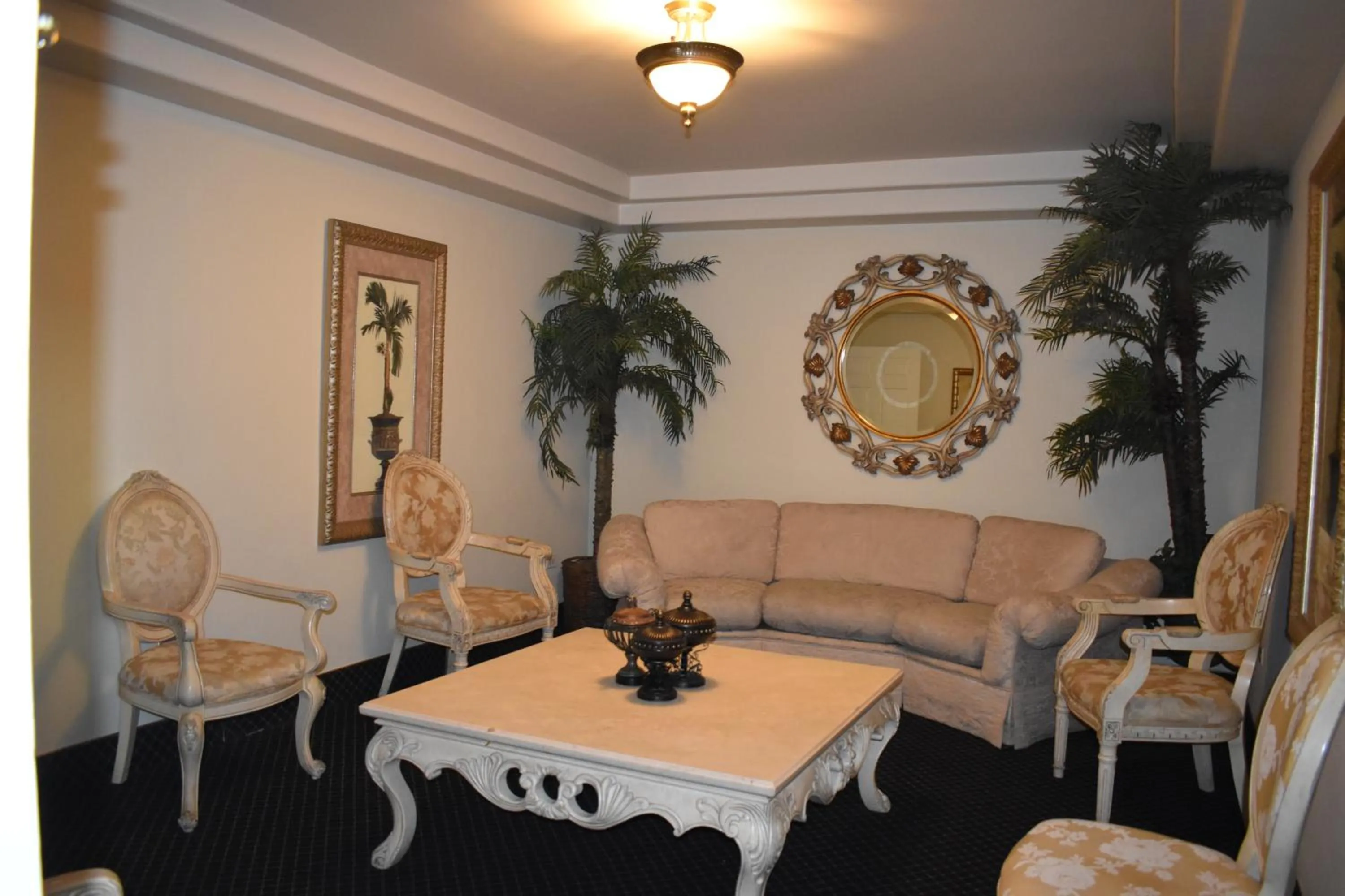 Living room in Hotel Frontiere Tijuana