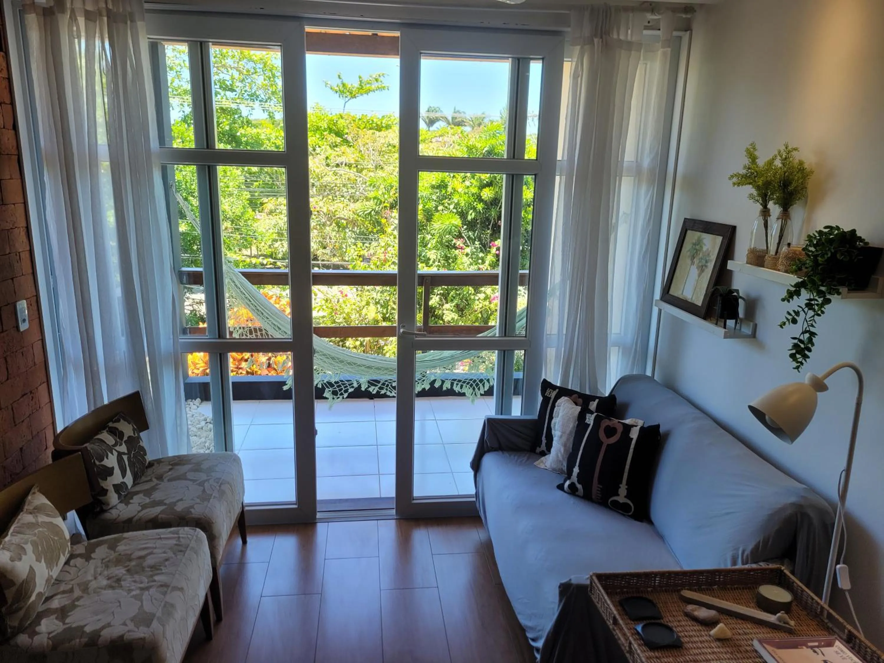 Living room in Centro de Búzios 2 quartos
