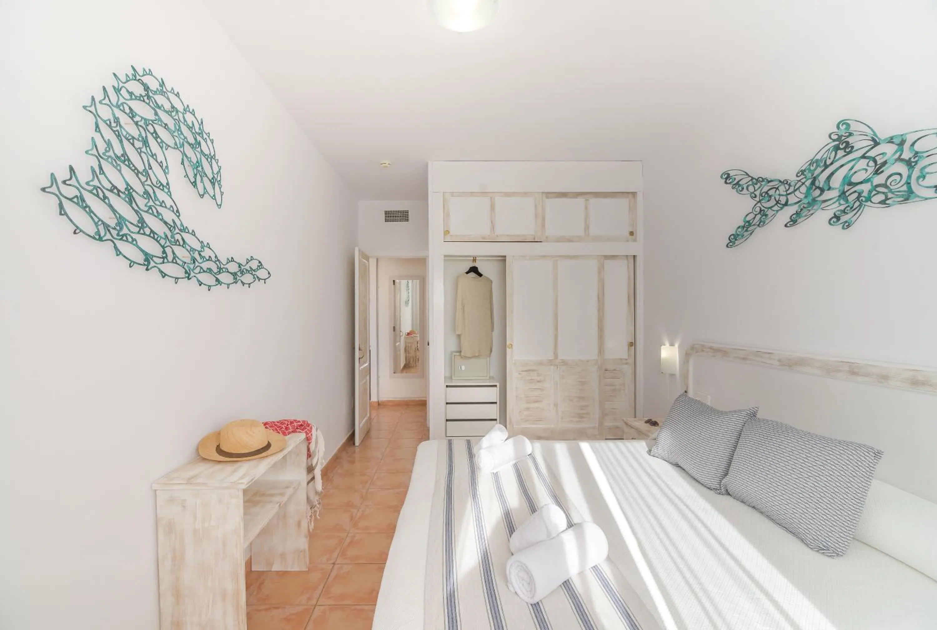 Bedroom, Bed in FERGUS Club Carema Splash