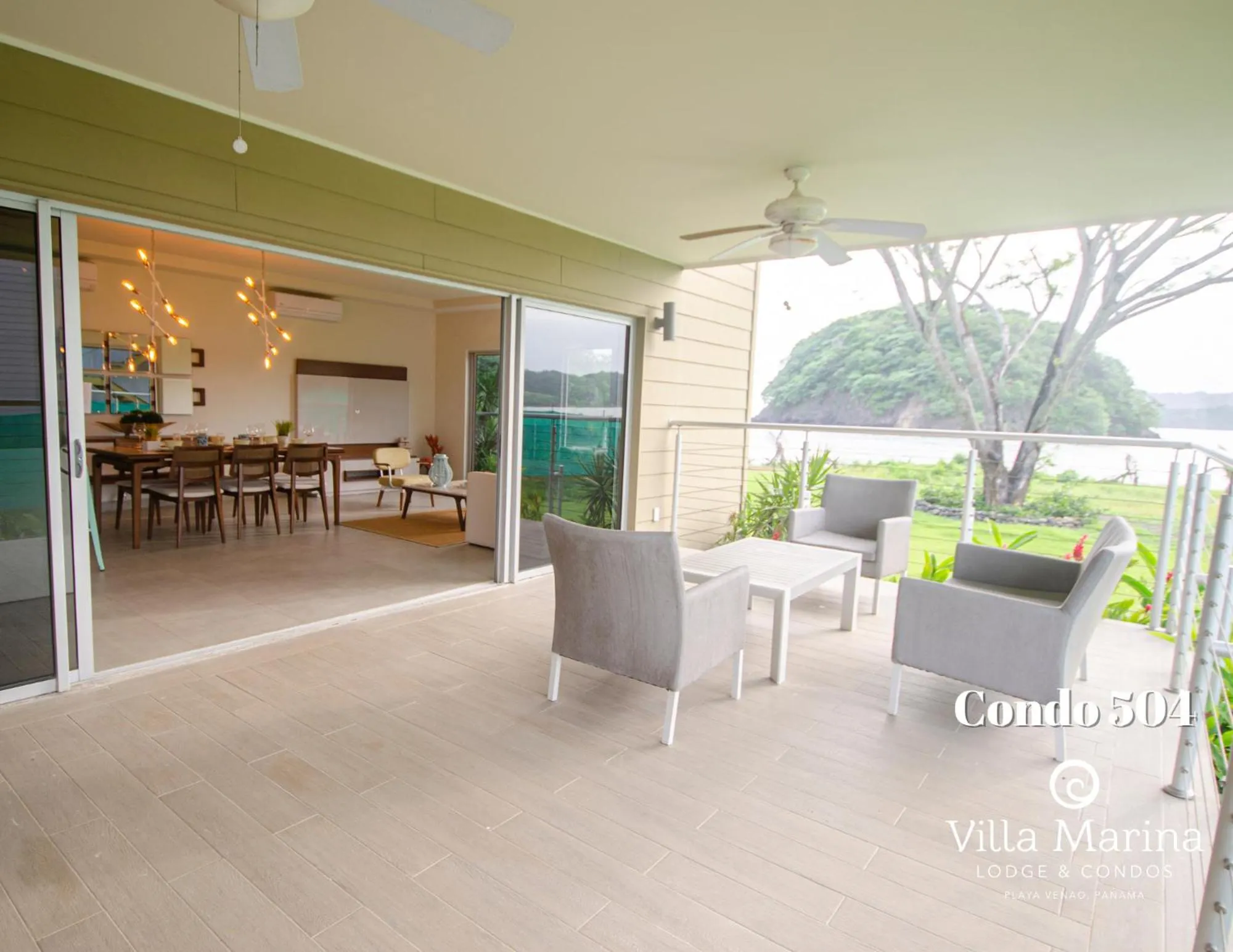 Balcony/Terrace in Villa Marina Lodge & Condos