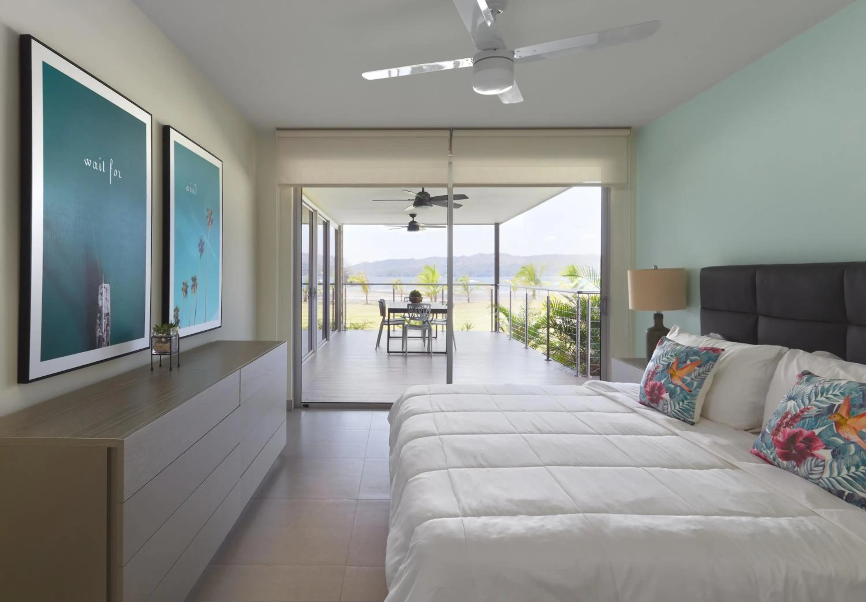 Bed in Villa Marina Lodge & Condos