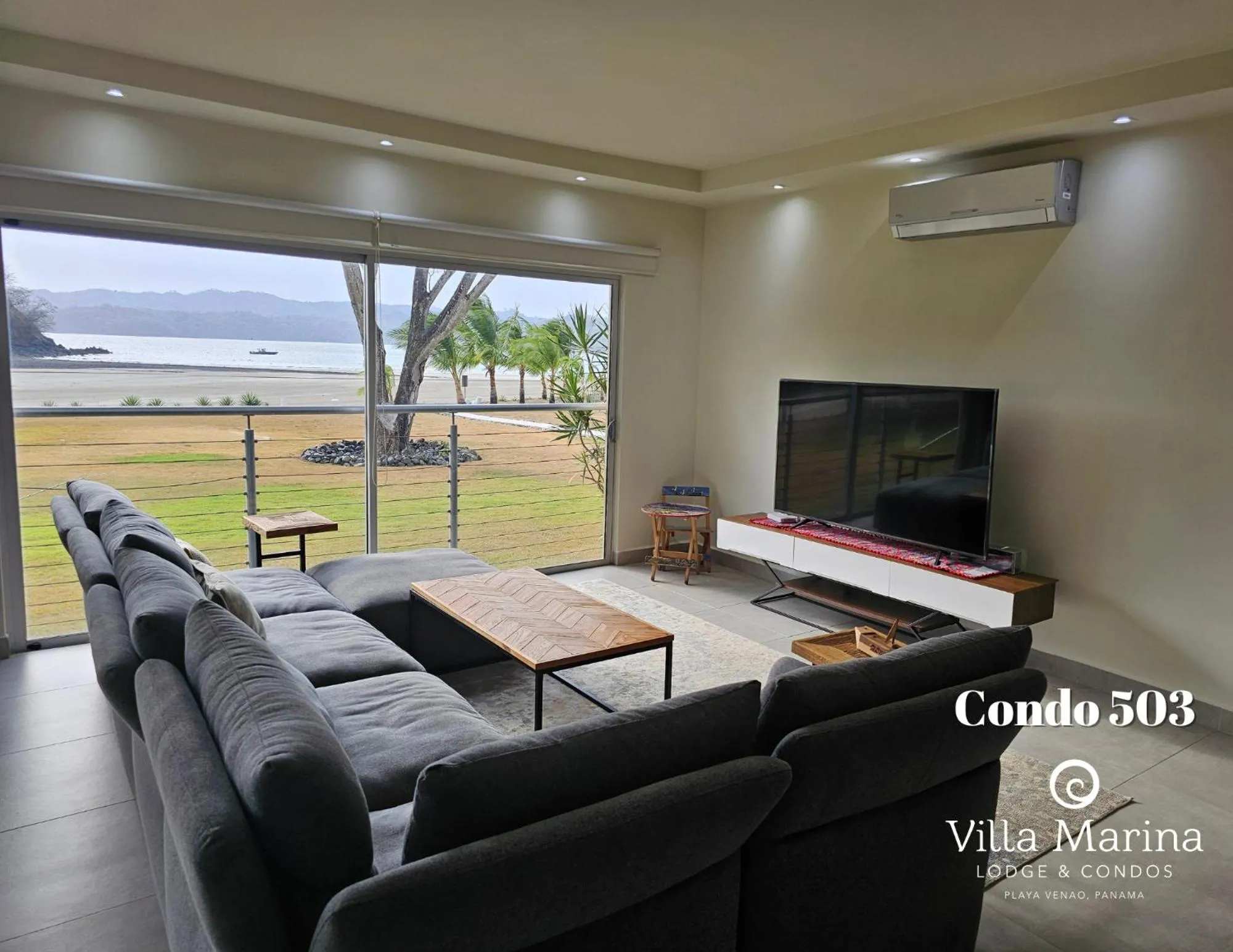Living room in Villa Marina Lodge & Condos