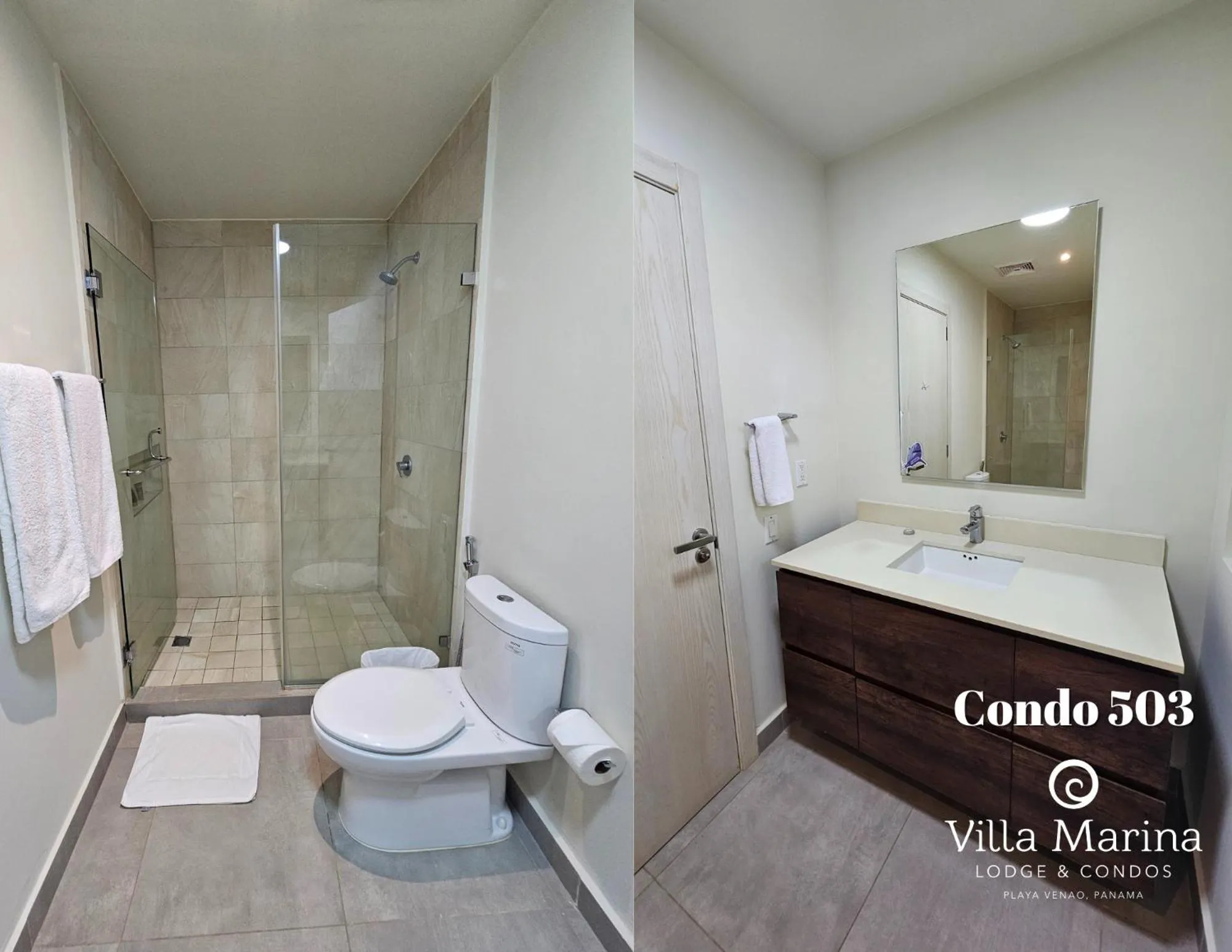 Bathroom in Villa Marina Lodge & Condos