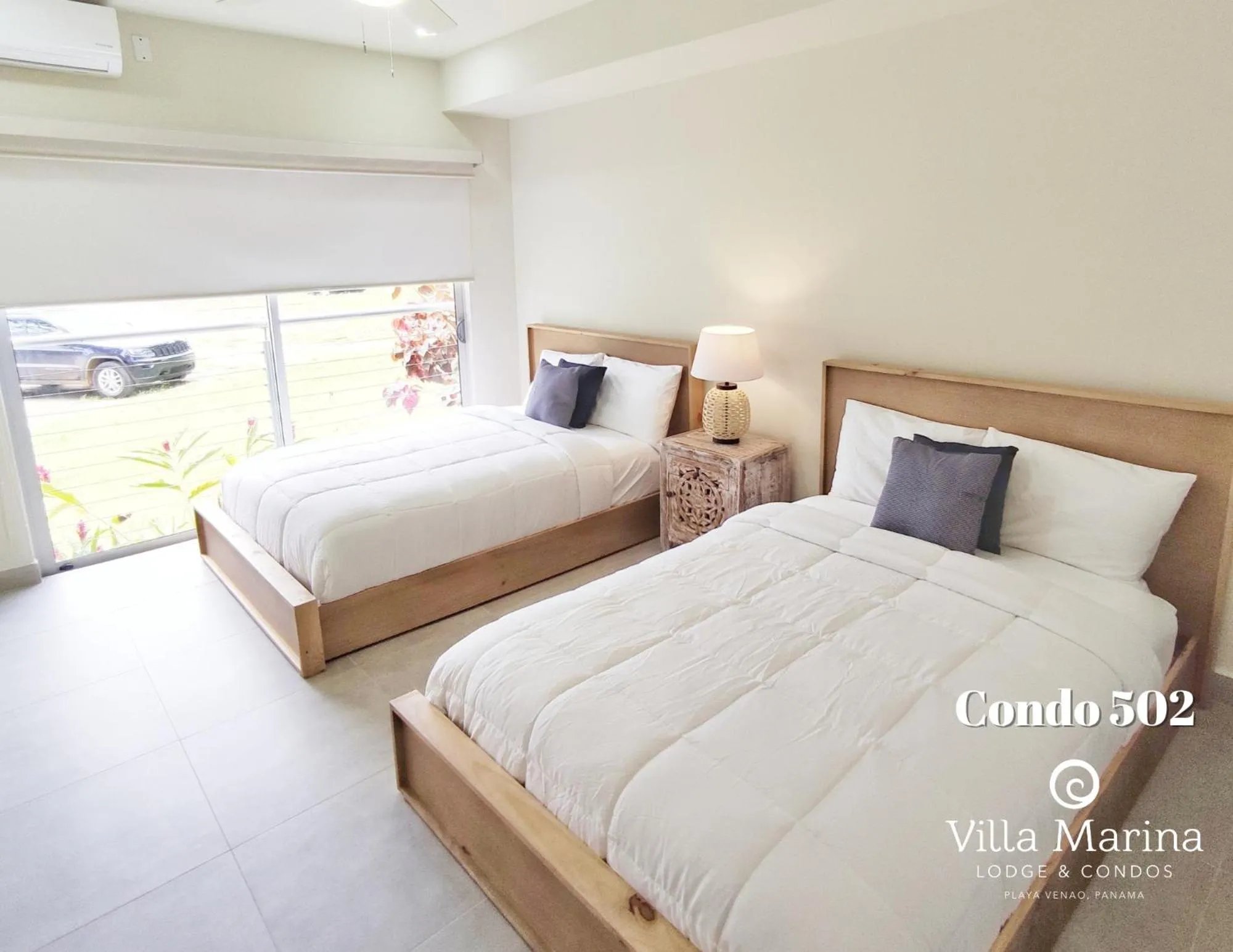 Bed in Villa Marina Lodge & Condos