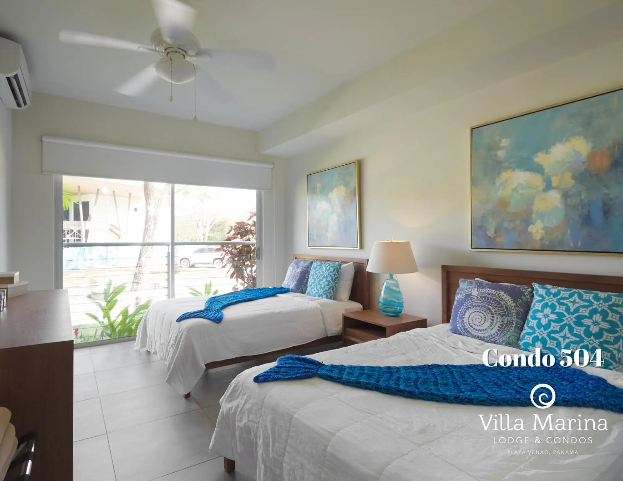 Bedroom, Bed in Villa Marina Lodge & Condos