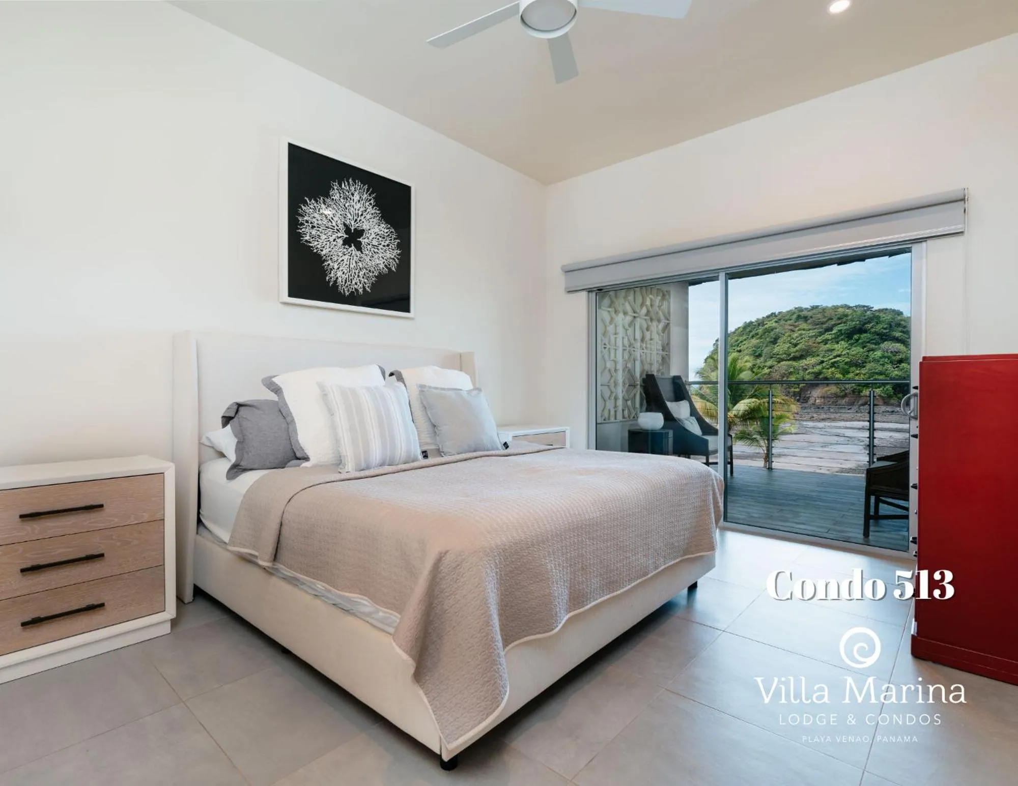 Bedroom, Bed in Villa Marina Lodge & Condos