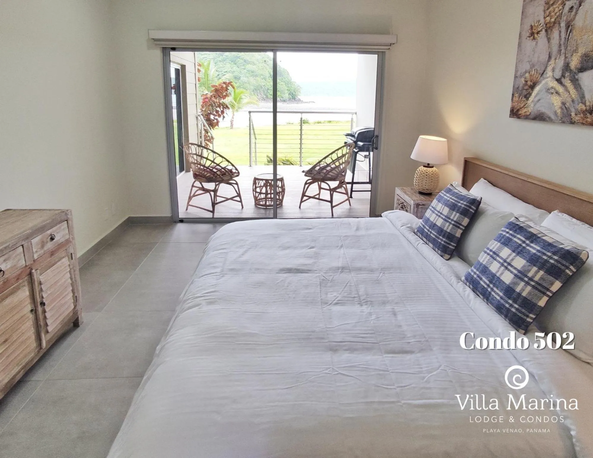 Bed in Villa Marina Lodge & Condos