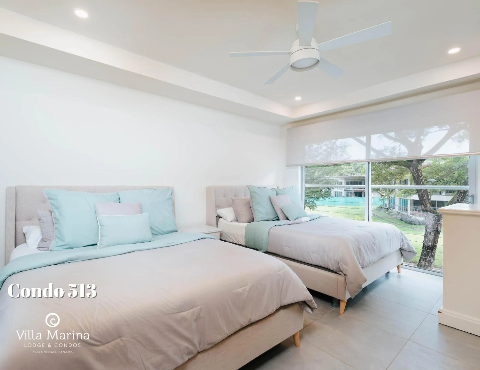 Bed in Villa Marina Lodge & Condos