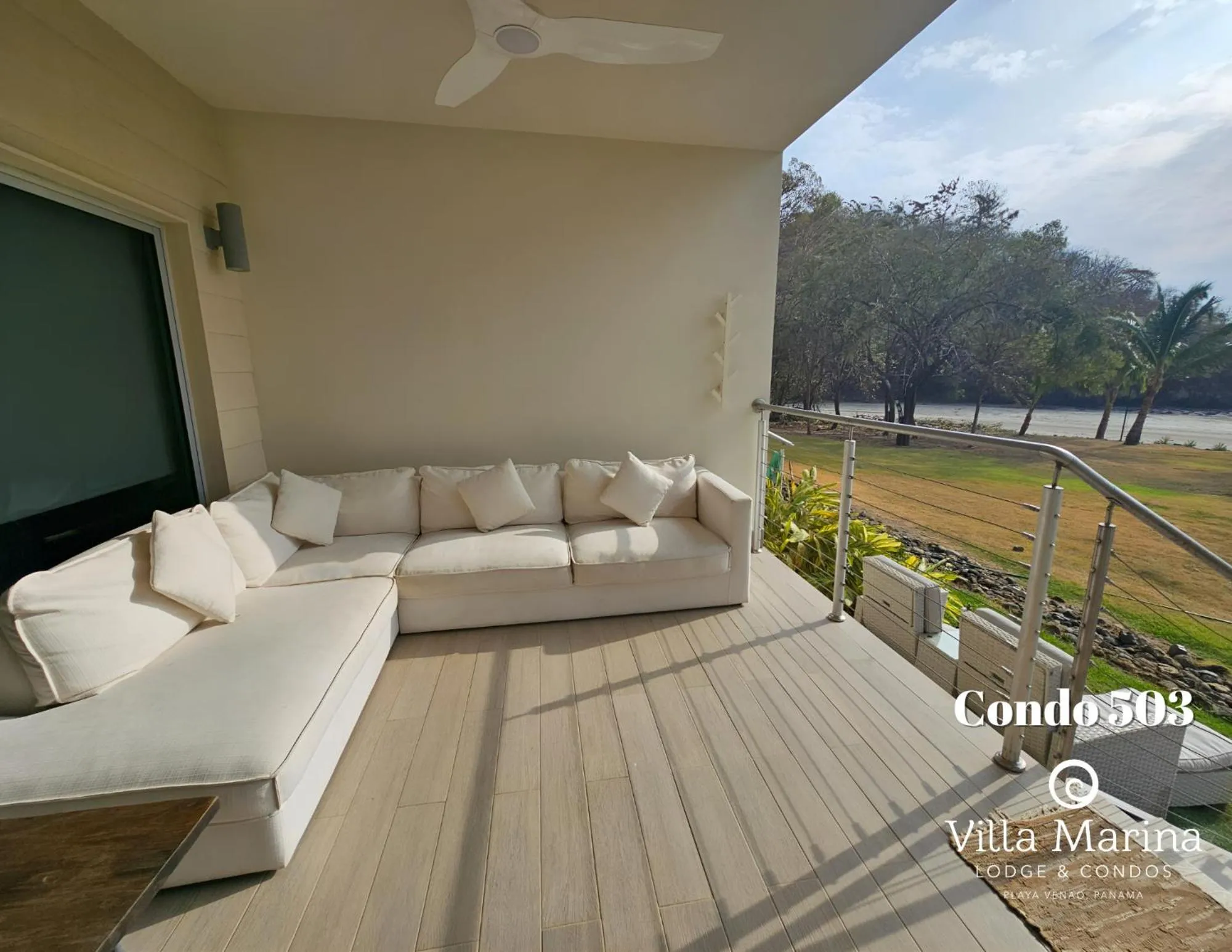 Balcony/Terrace in Villa Marina Lodge & Condos