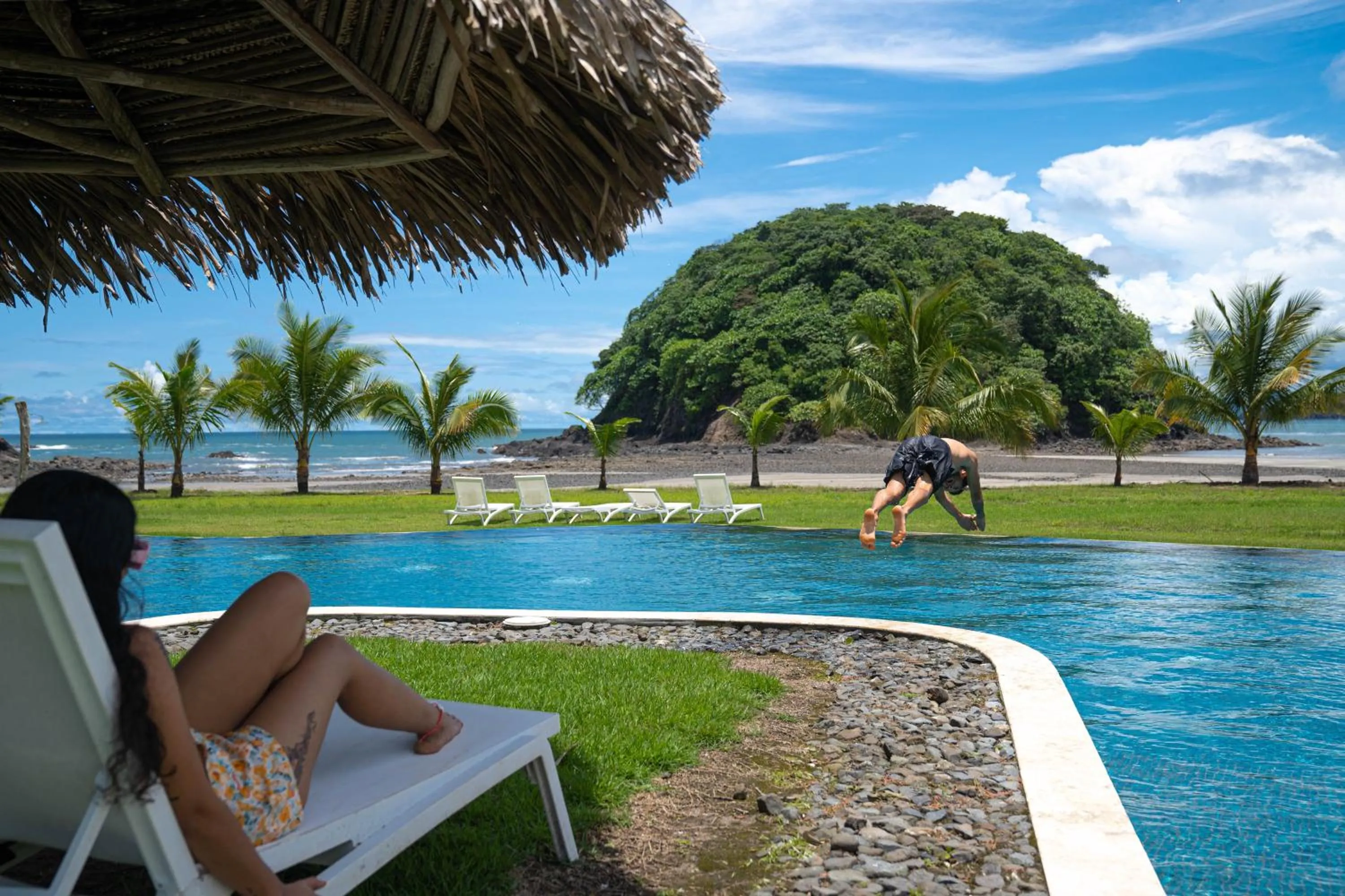 Pool view in Villa Marina Lodge & Condos
