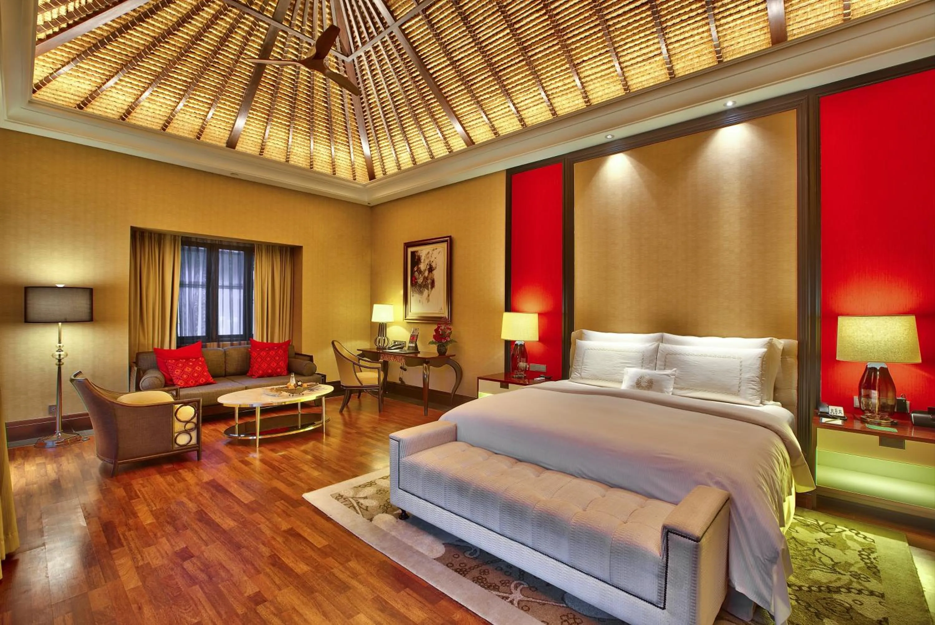 Living room, Bed in The Trans Resort Bali