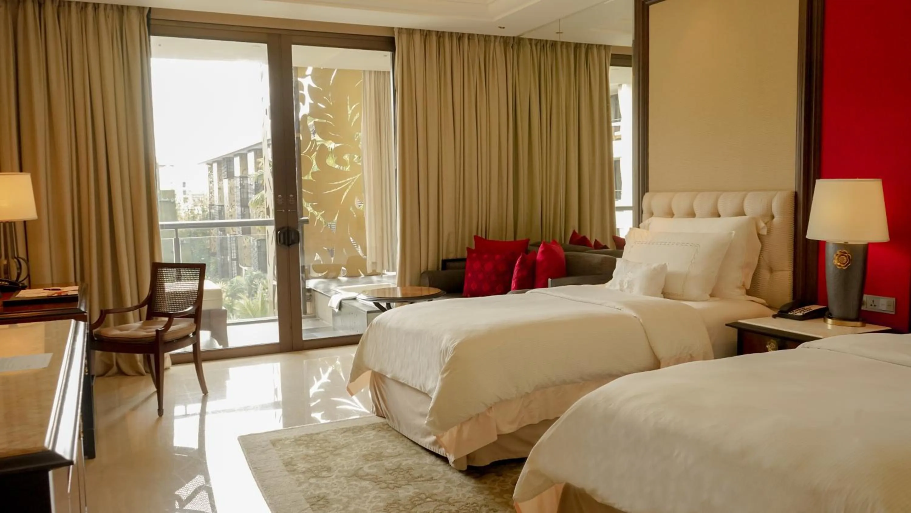 Bed in The Trans Resort Bali