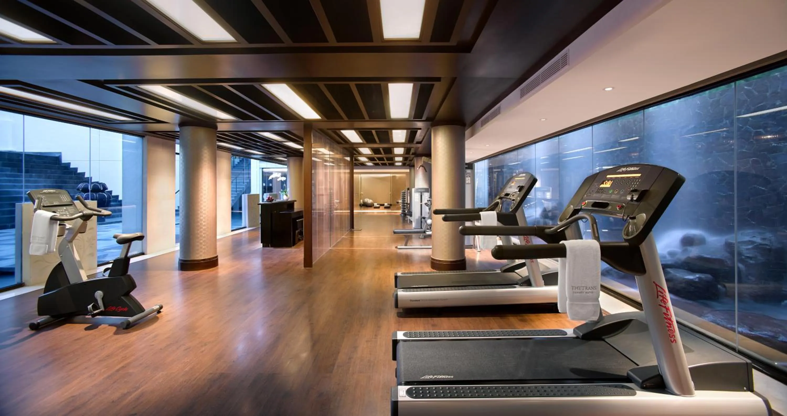 Fitness centre/facilities in The Trans Resort Bali