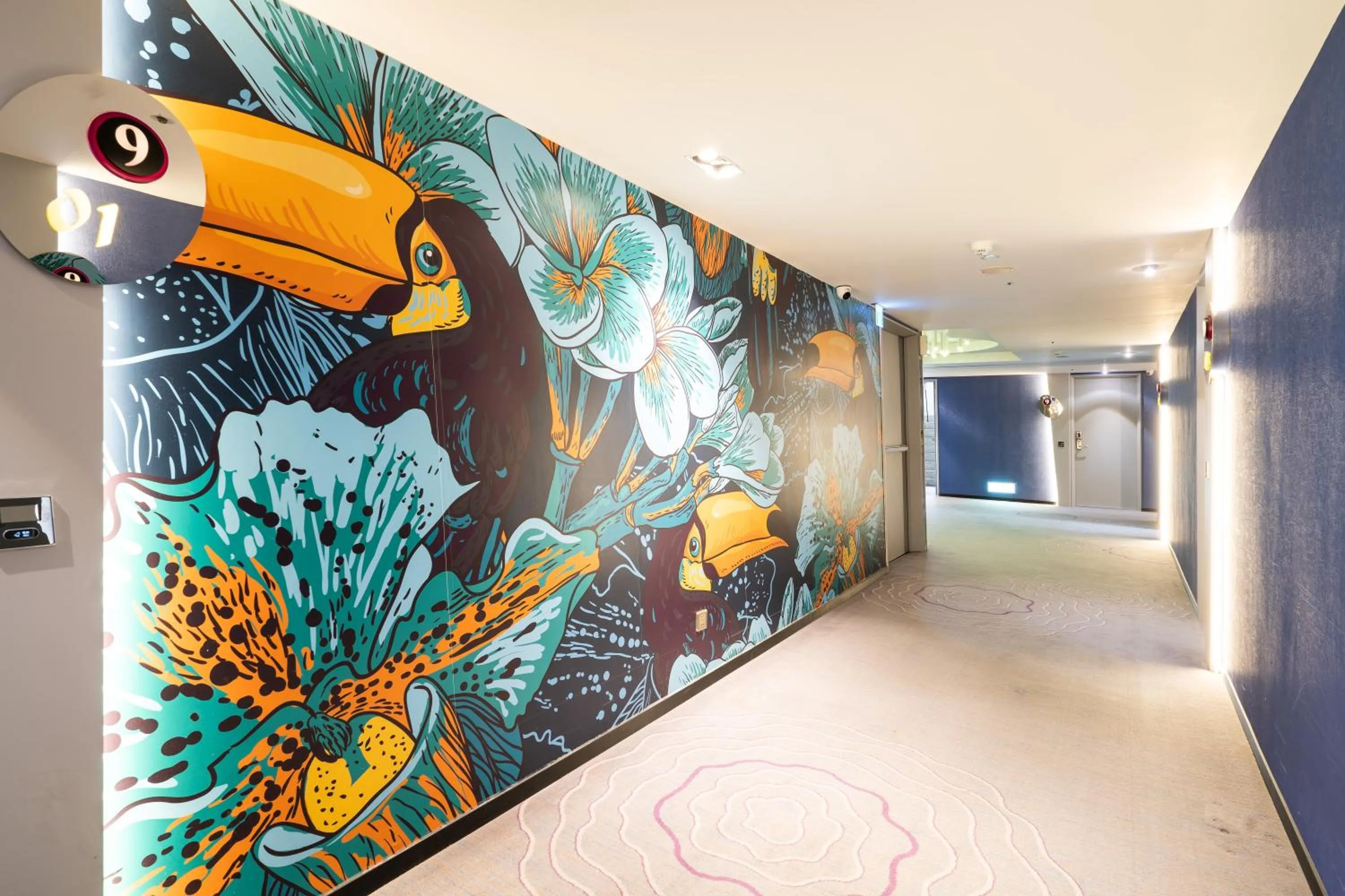 Decorative detail in The Cloud Hotel