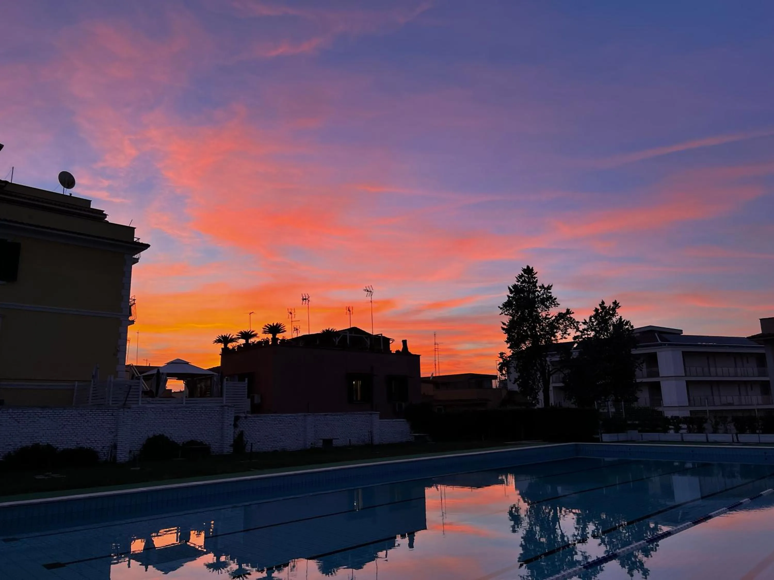 Pool view in Parco Tirreno Hotel