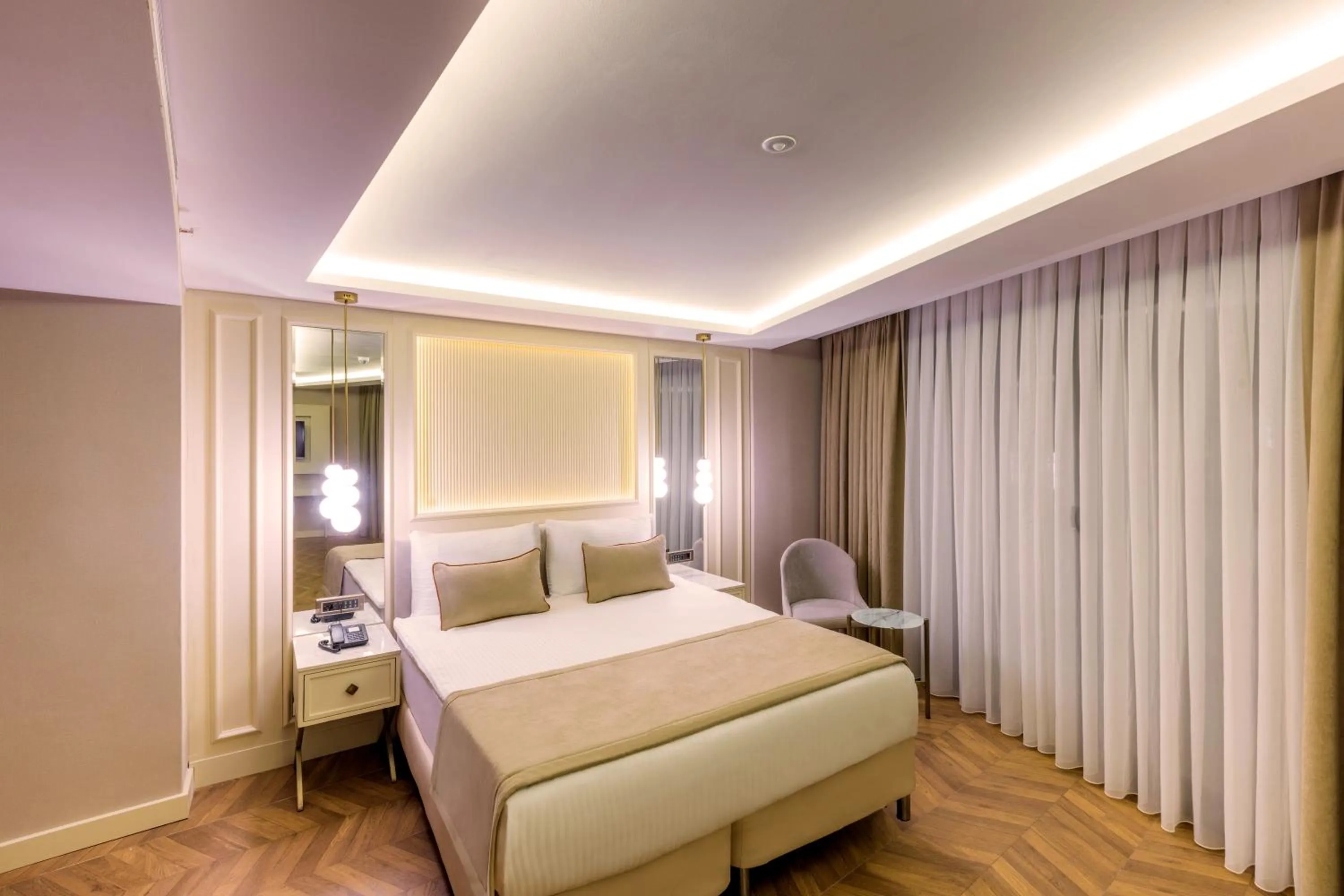 Photo of the whole room, Bed in Great Fortune Concept Hotel