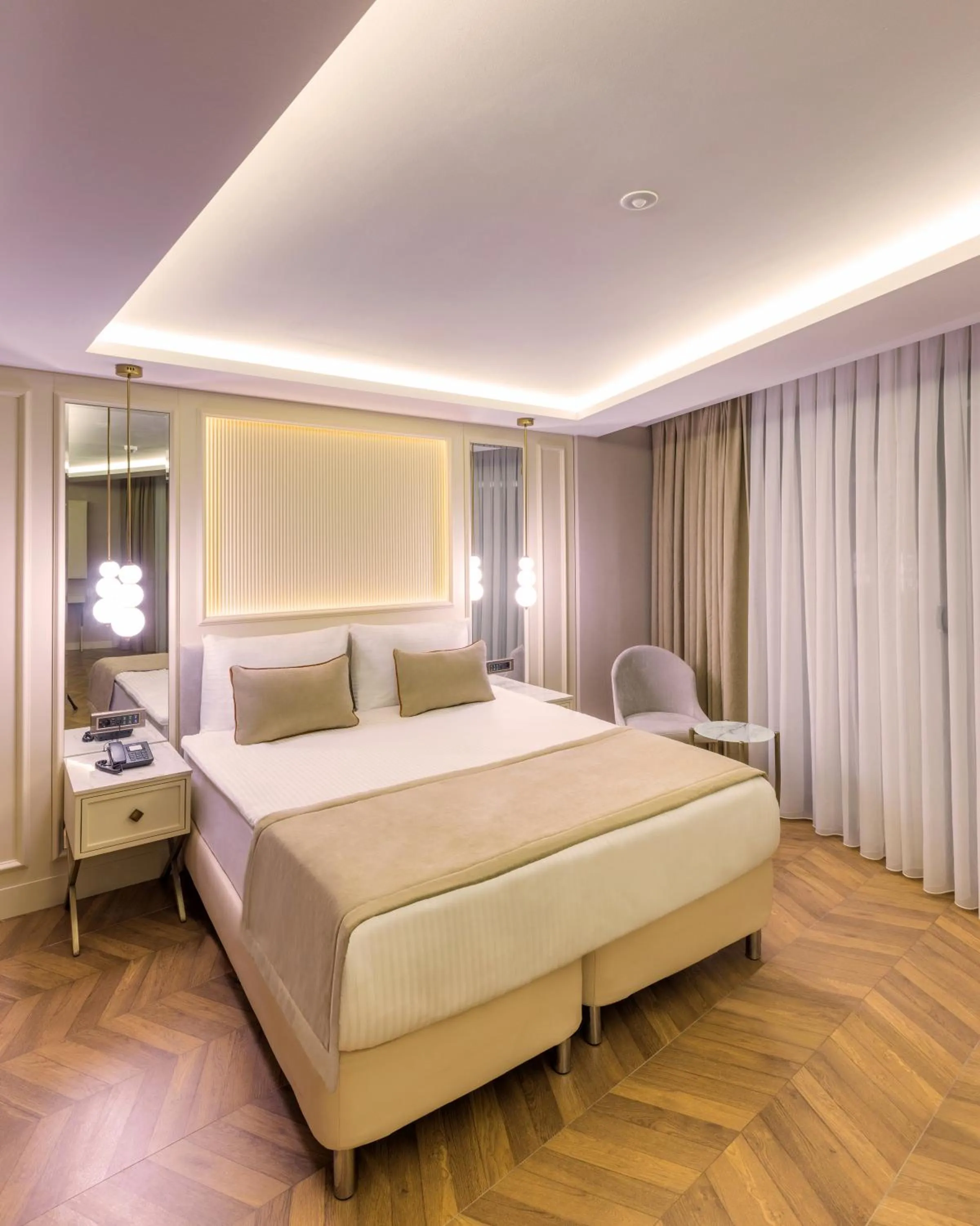 Photo of the whole room, Bed in Great Fortune Concept Hotel