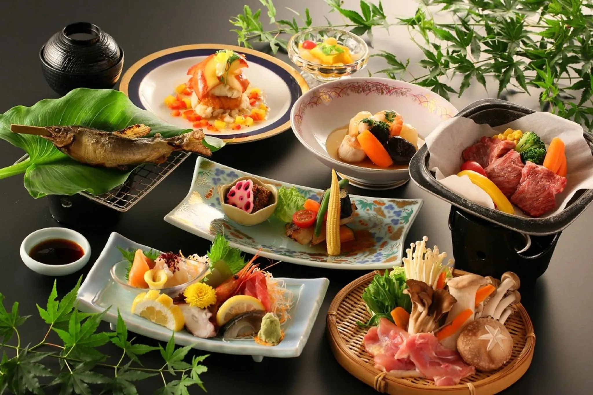 Dinner in Hotel Housei