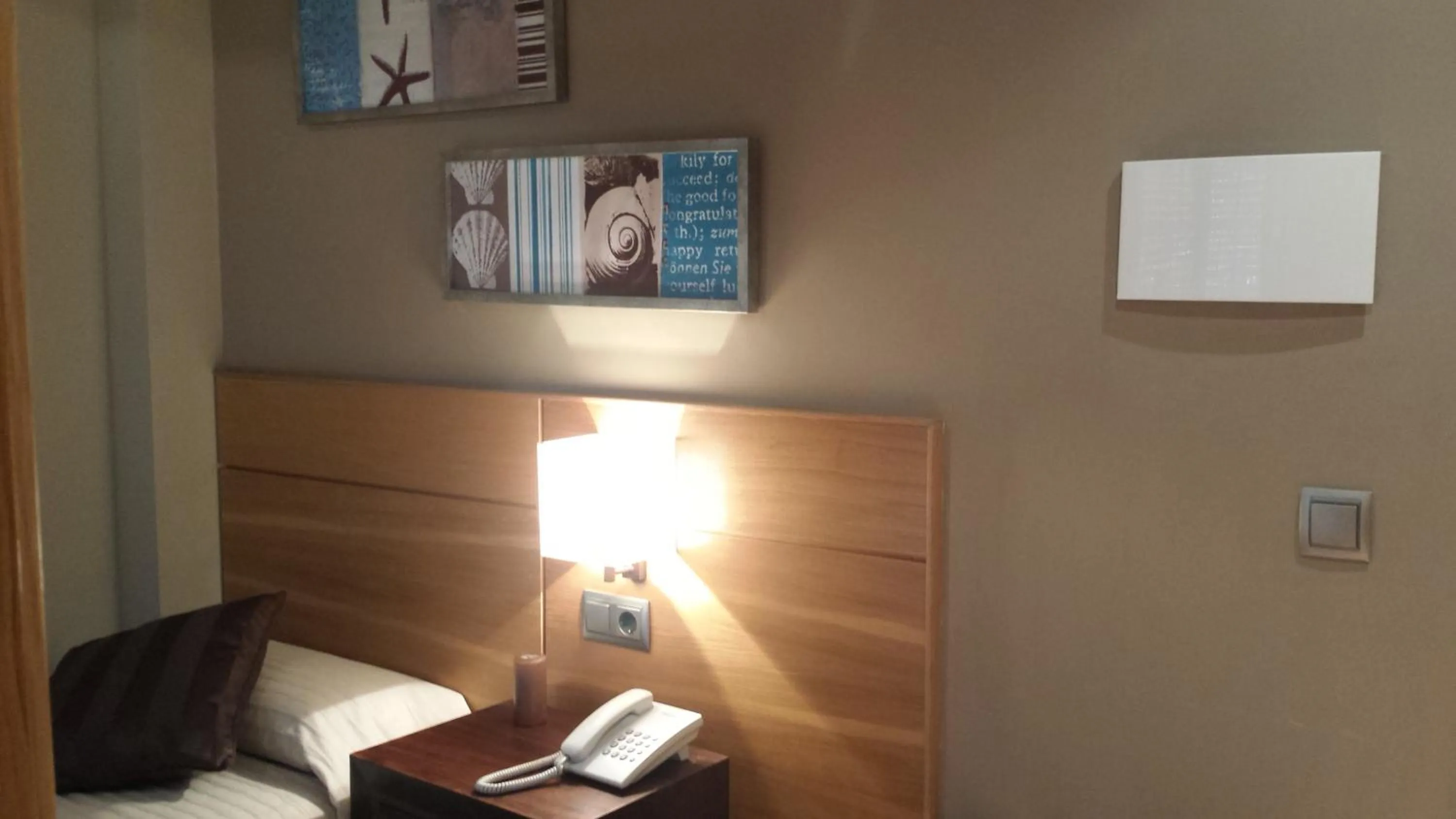 Decorative detail, Bed in Hotel Viento del Norte