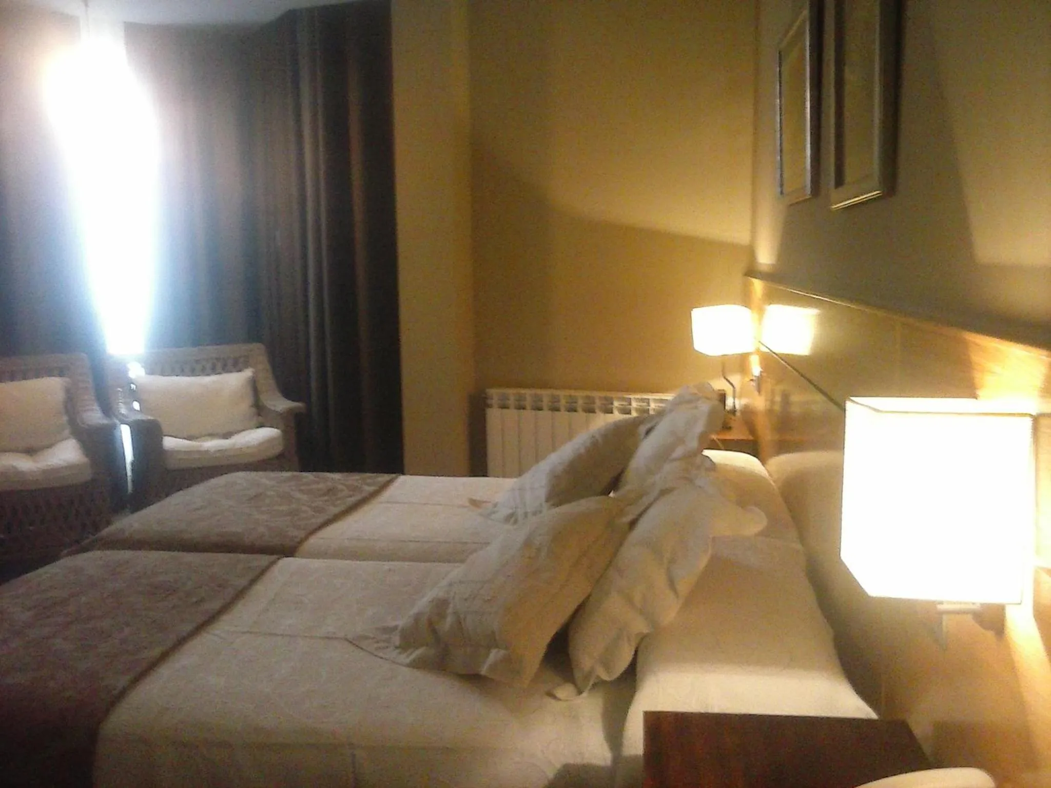 Bed in Hotel Viento del Norte