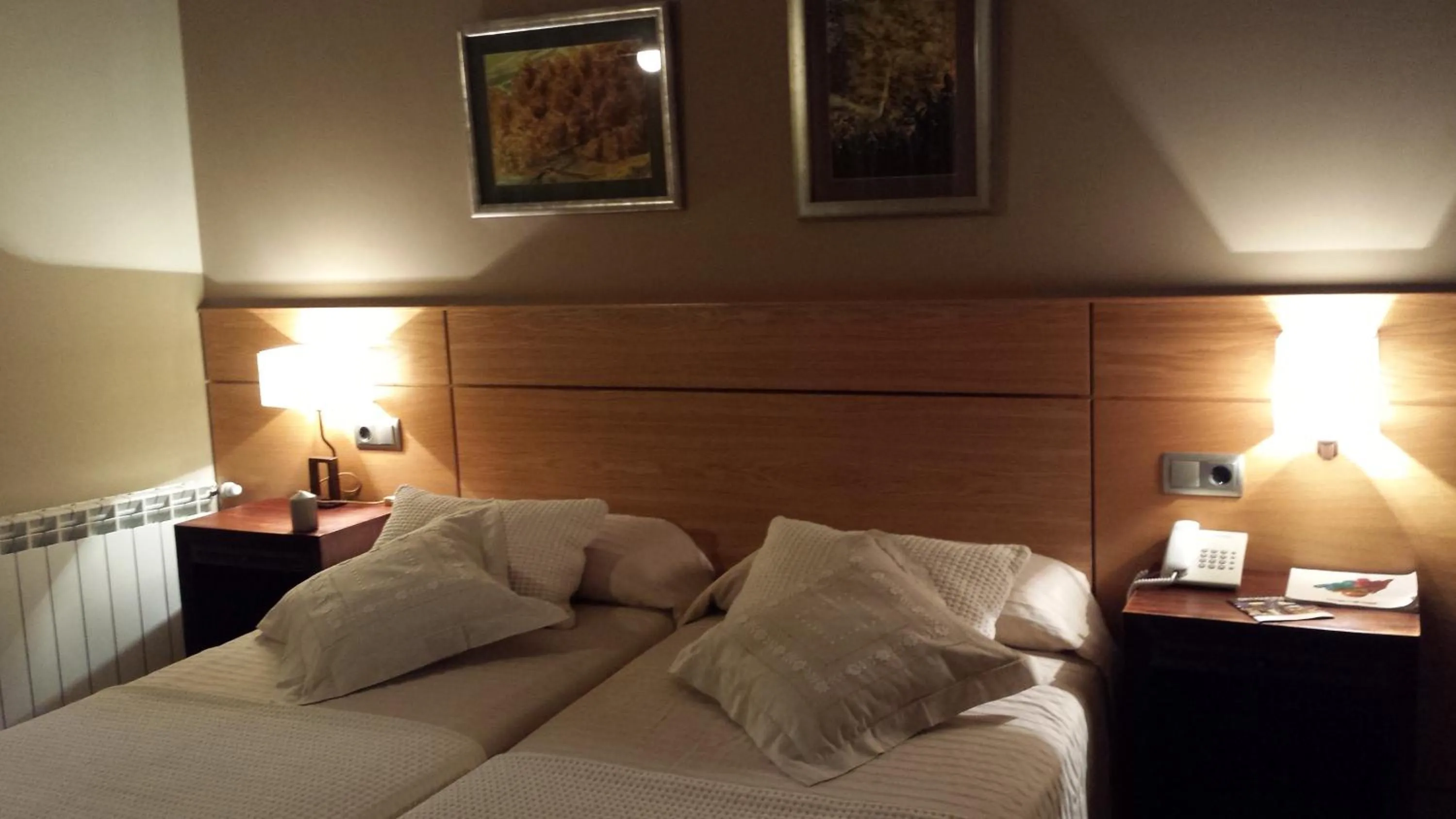 Decorative detail, Bed in Hotel Viento del Norte