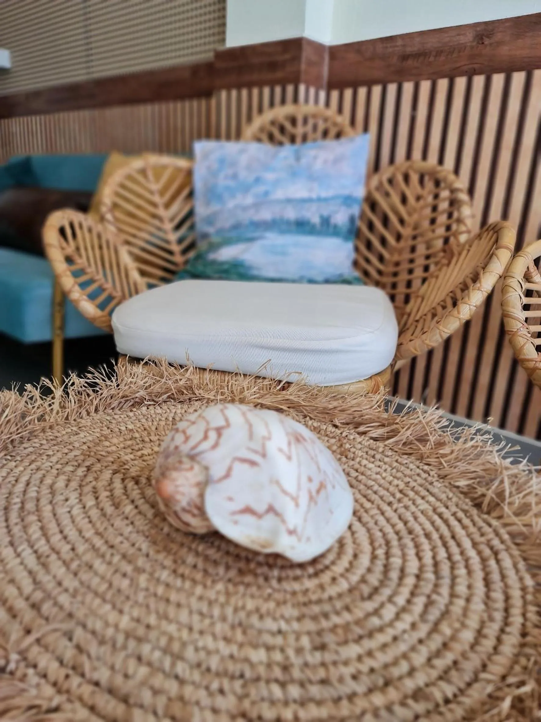 Seating area in De Chalet
