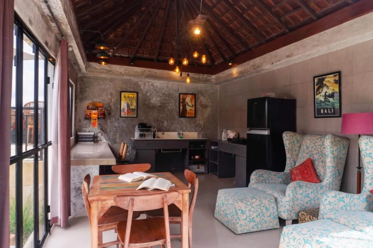 Kitchen or kitchenette in Aurora Holiday House Kintamani