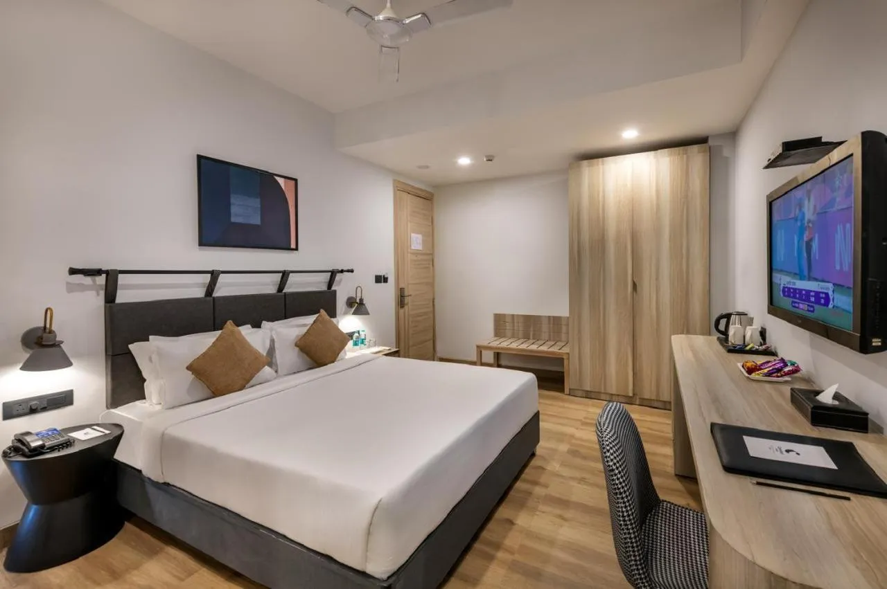Bed in Comfort Inn Grand, Kaushambi