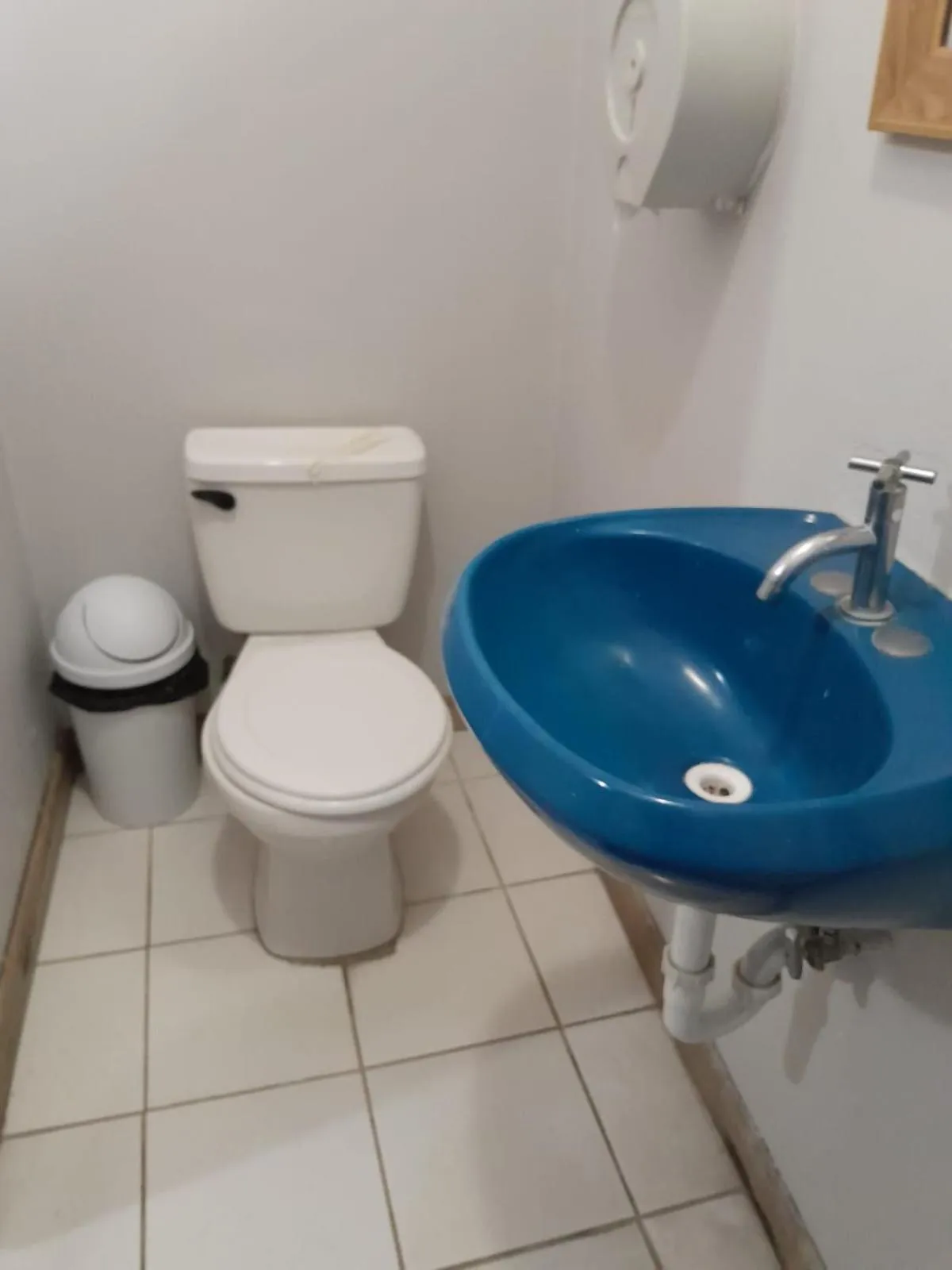 Toilet in Gaudy's Hotel