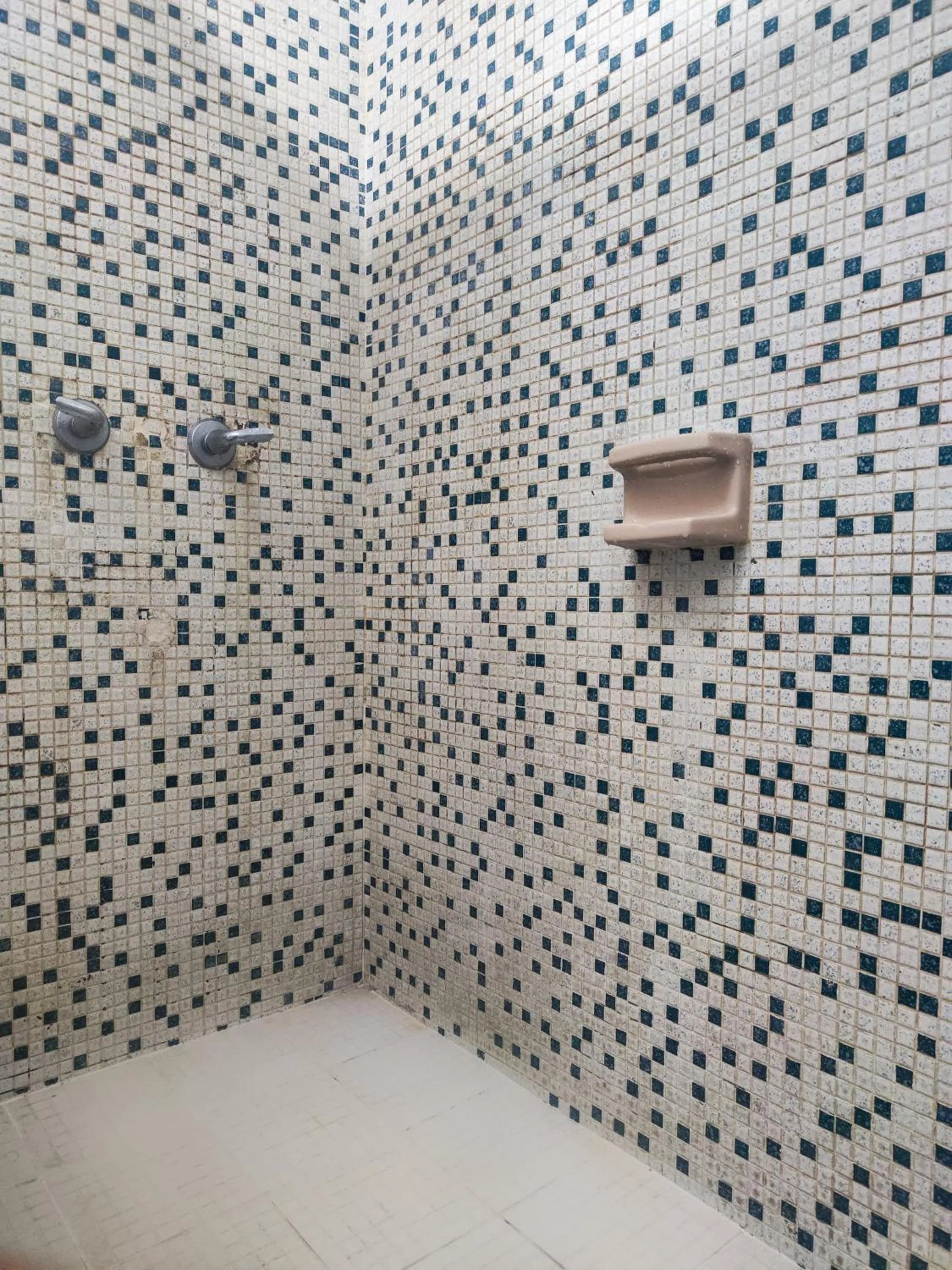 Shower in Gaudy's Hotel