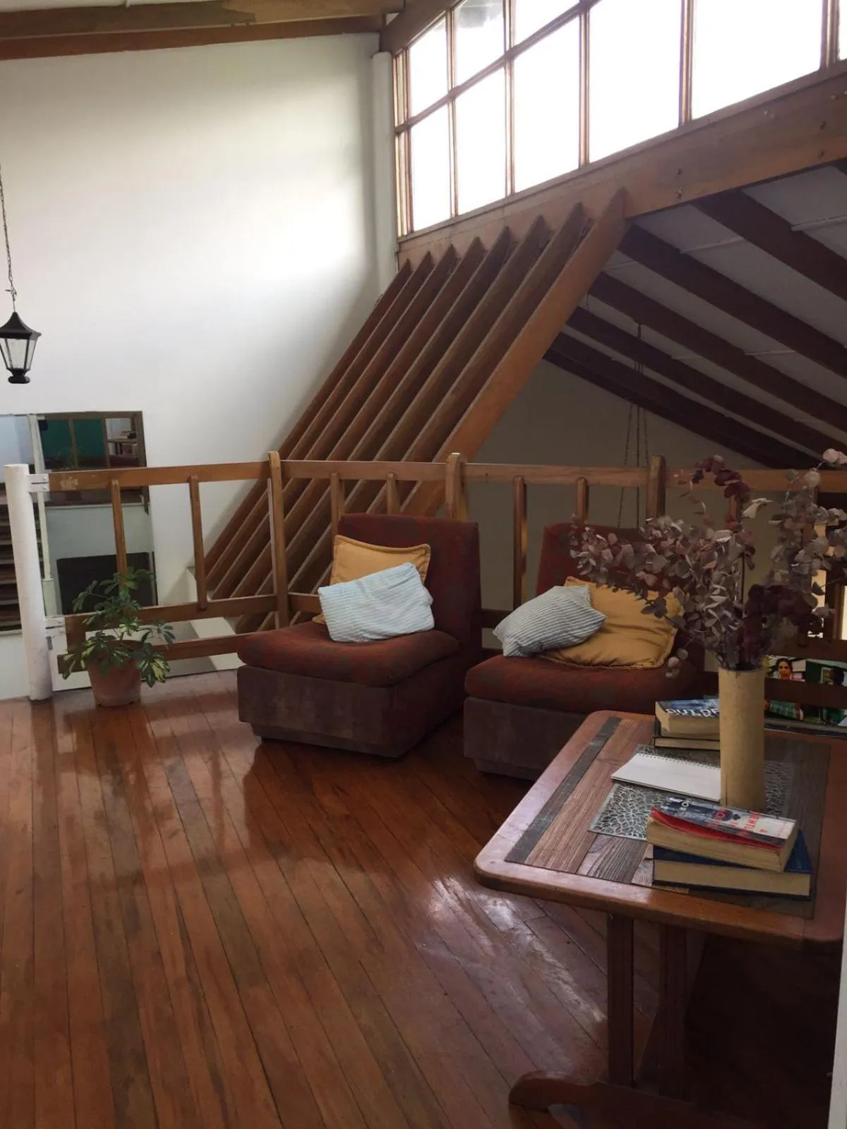 Seating area in Gaudy's Hotel